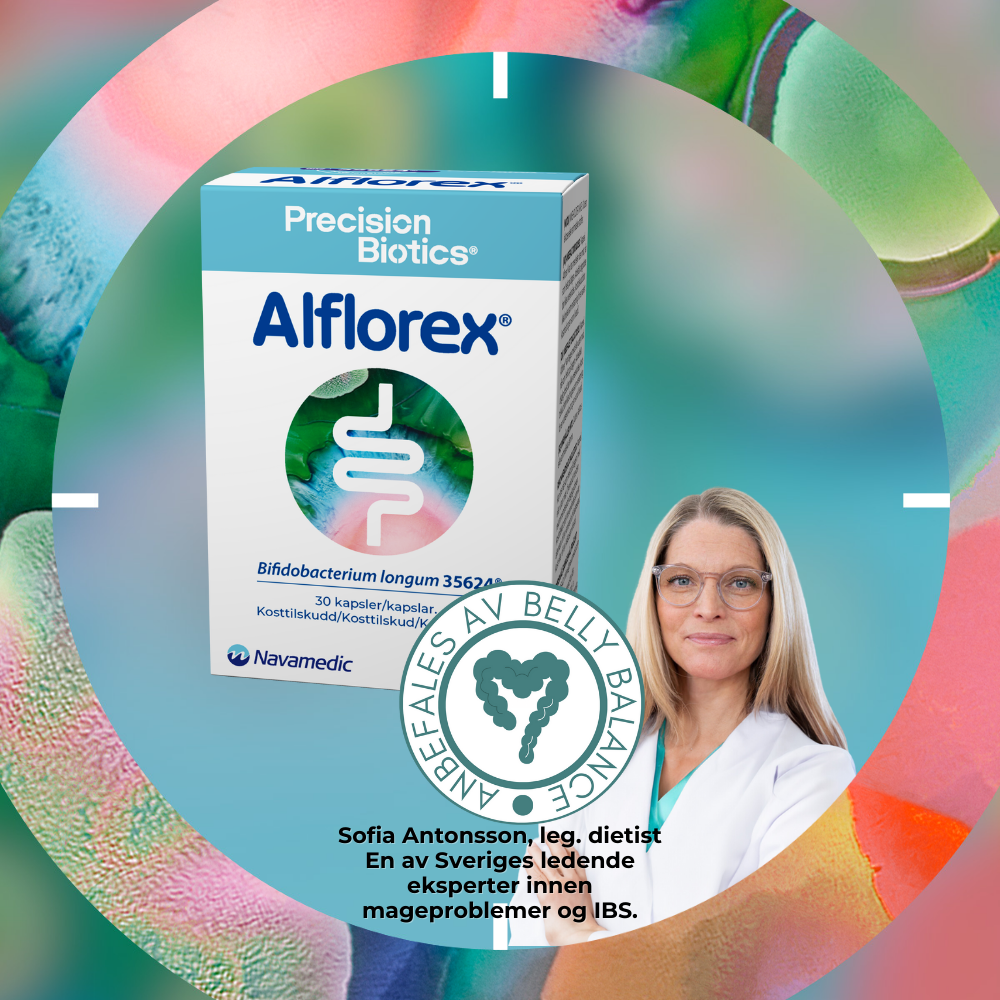 Alflorex Kapsler med bifidobakterier, 30 stk.