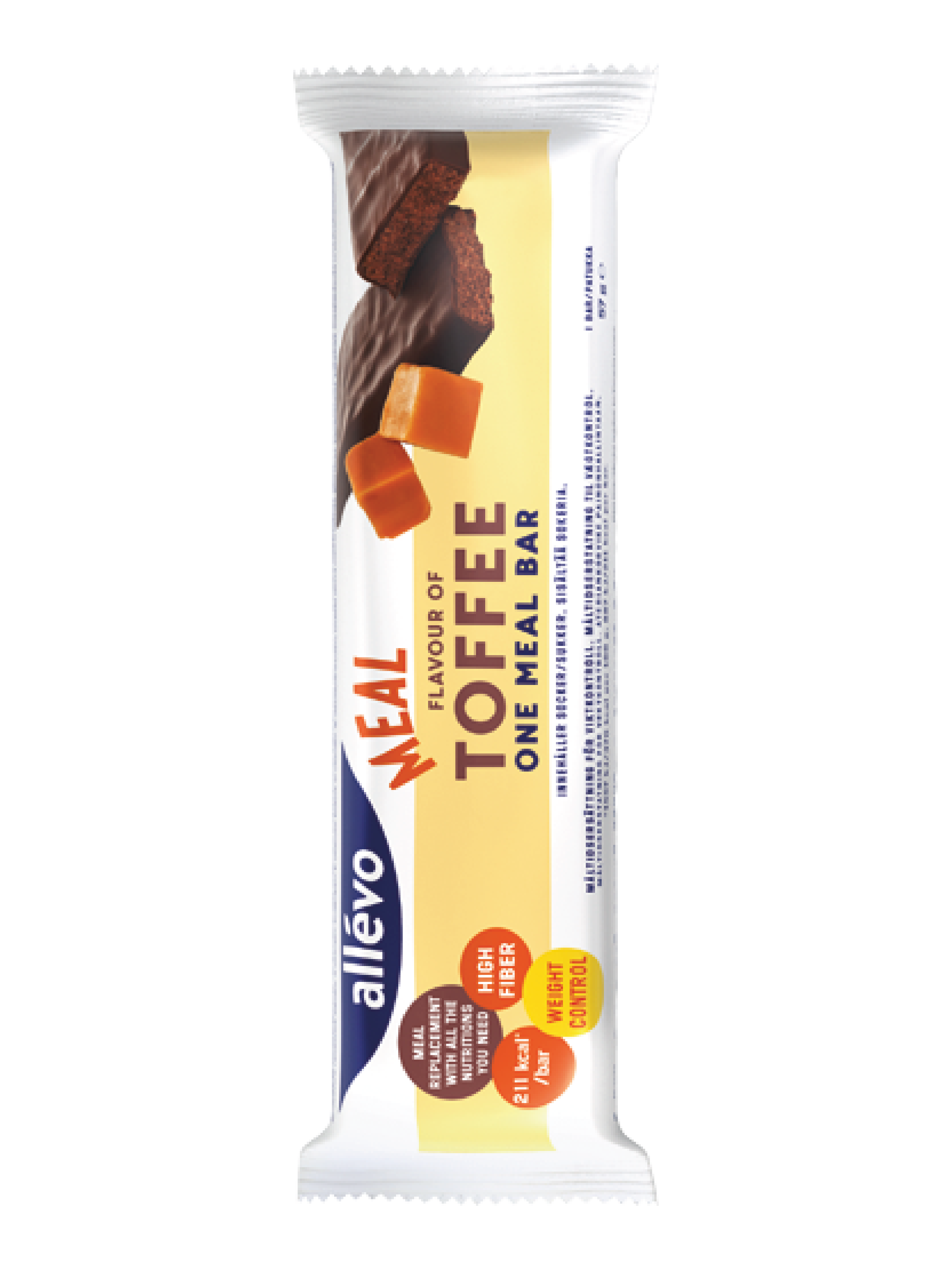 Allevo One Meal Toffee, Toffee, 57 gram