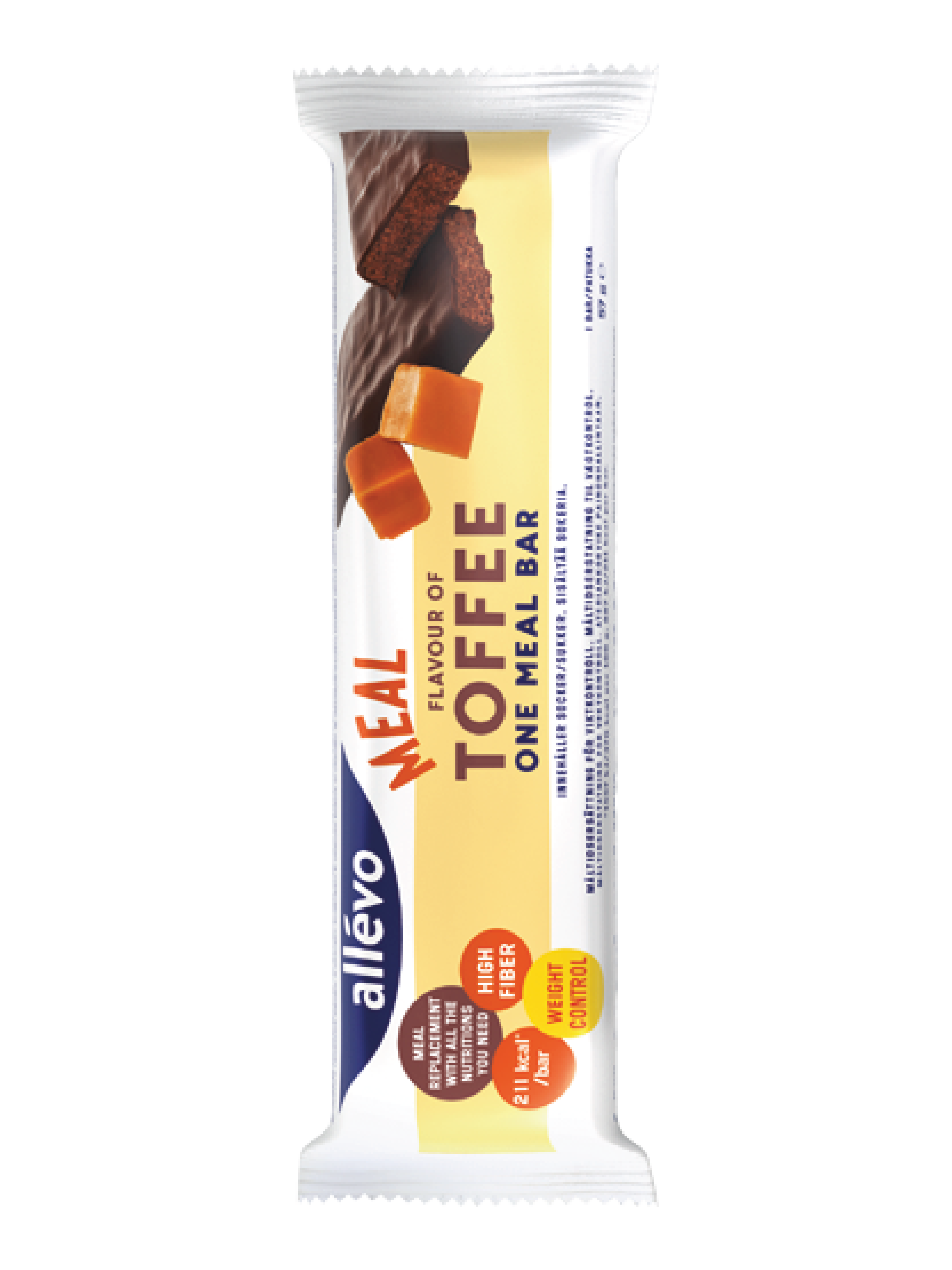Allevo One Meal Toffee, Toffee, 57 gram