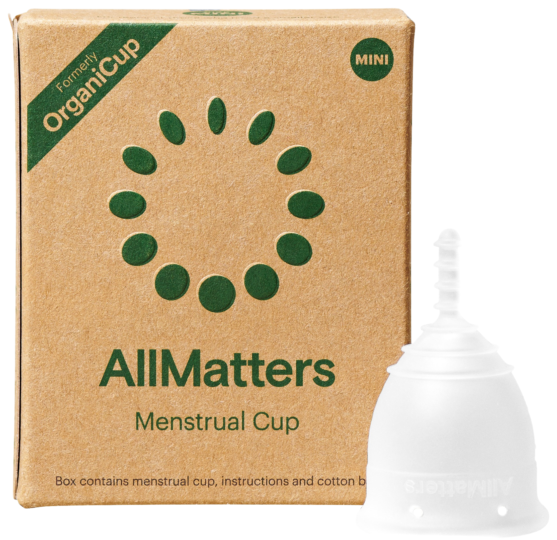 AllMatters Menstrual Cup, Størrelse Mini, 1 stk.