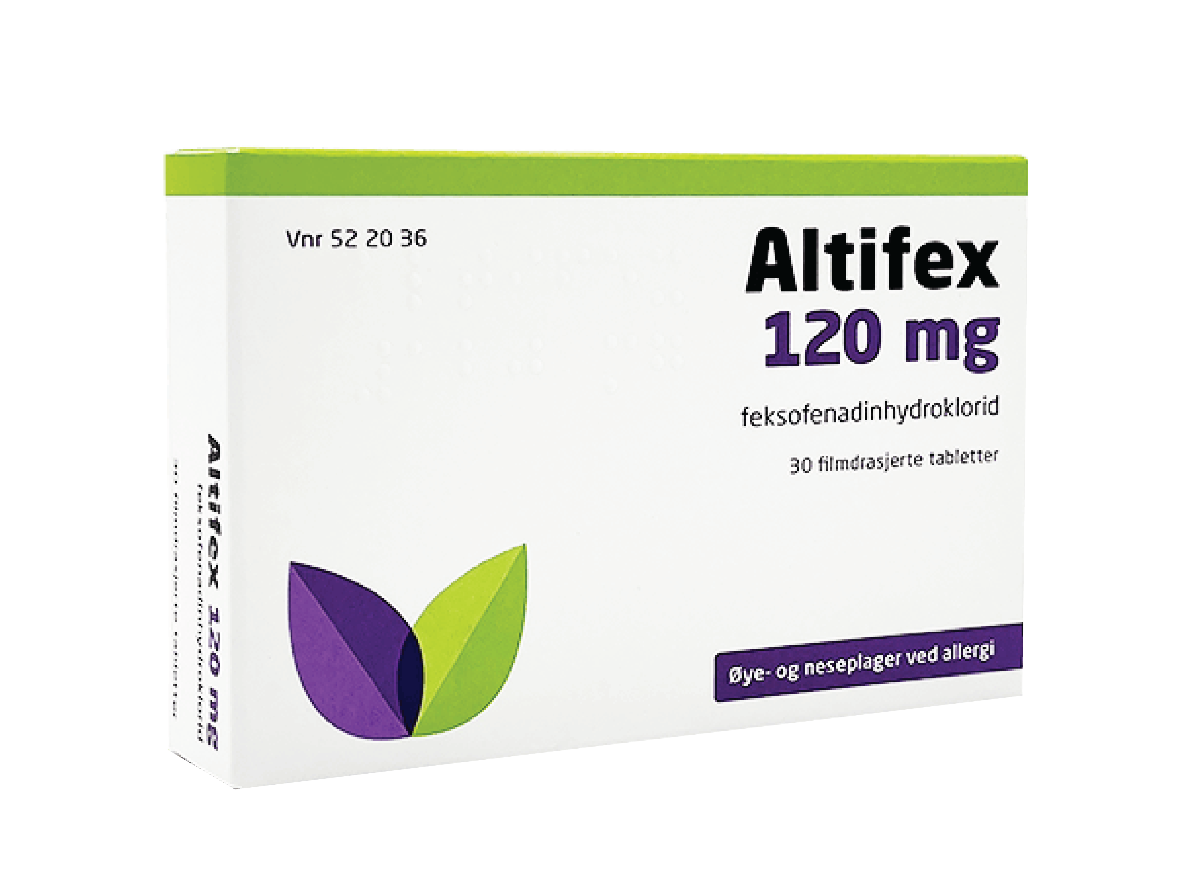 Altifex 120 mg tabletter, 30 stk.