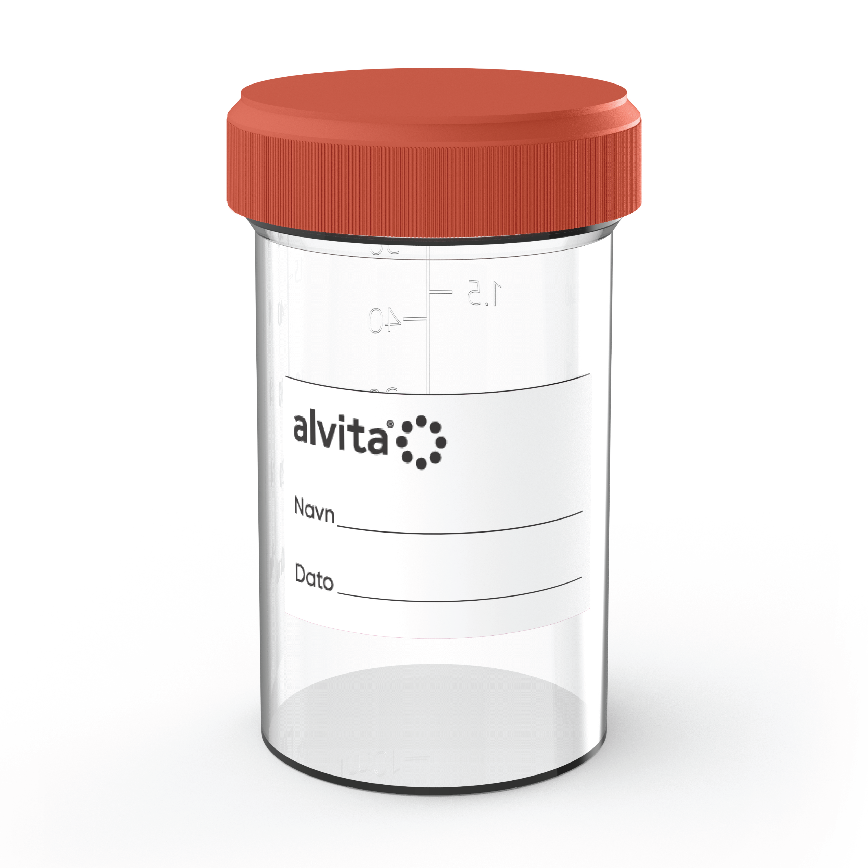 Alvita Urinprøveglass, 60 ml, 1 stk.