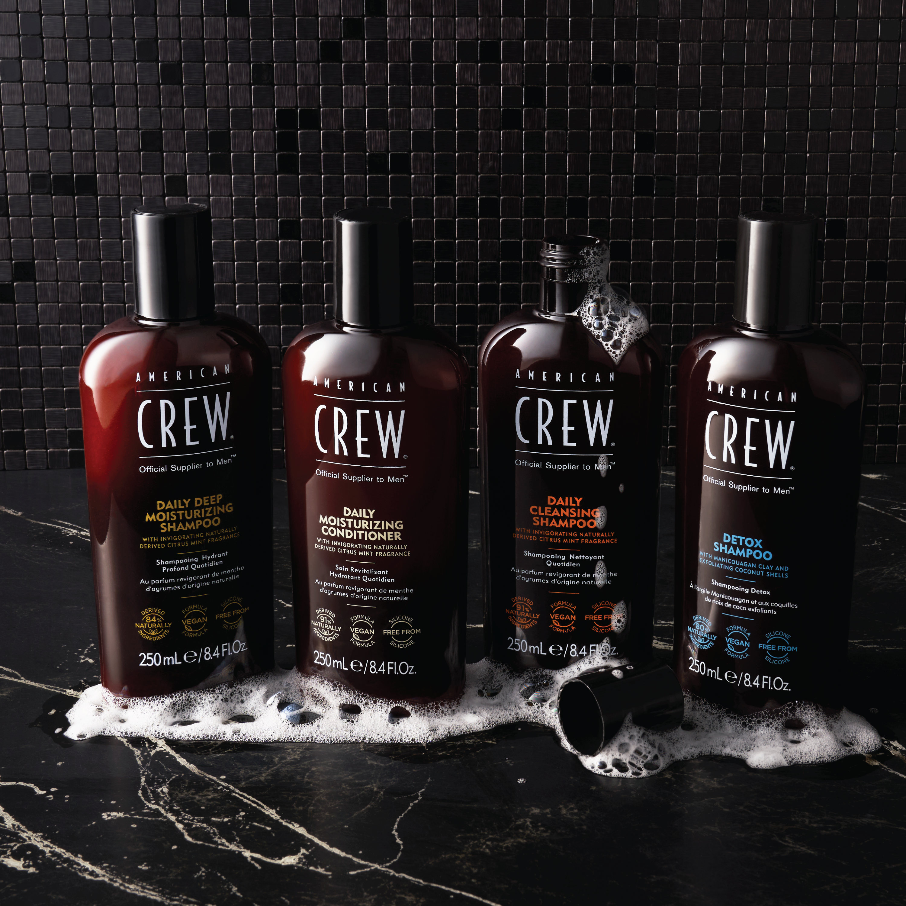 American Crew Daily Cleansing Shampoo, 250 ml