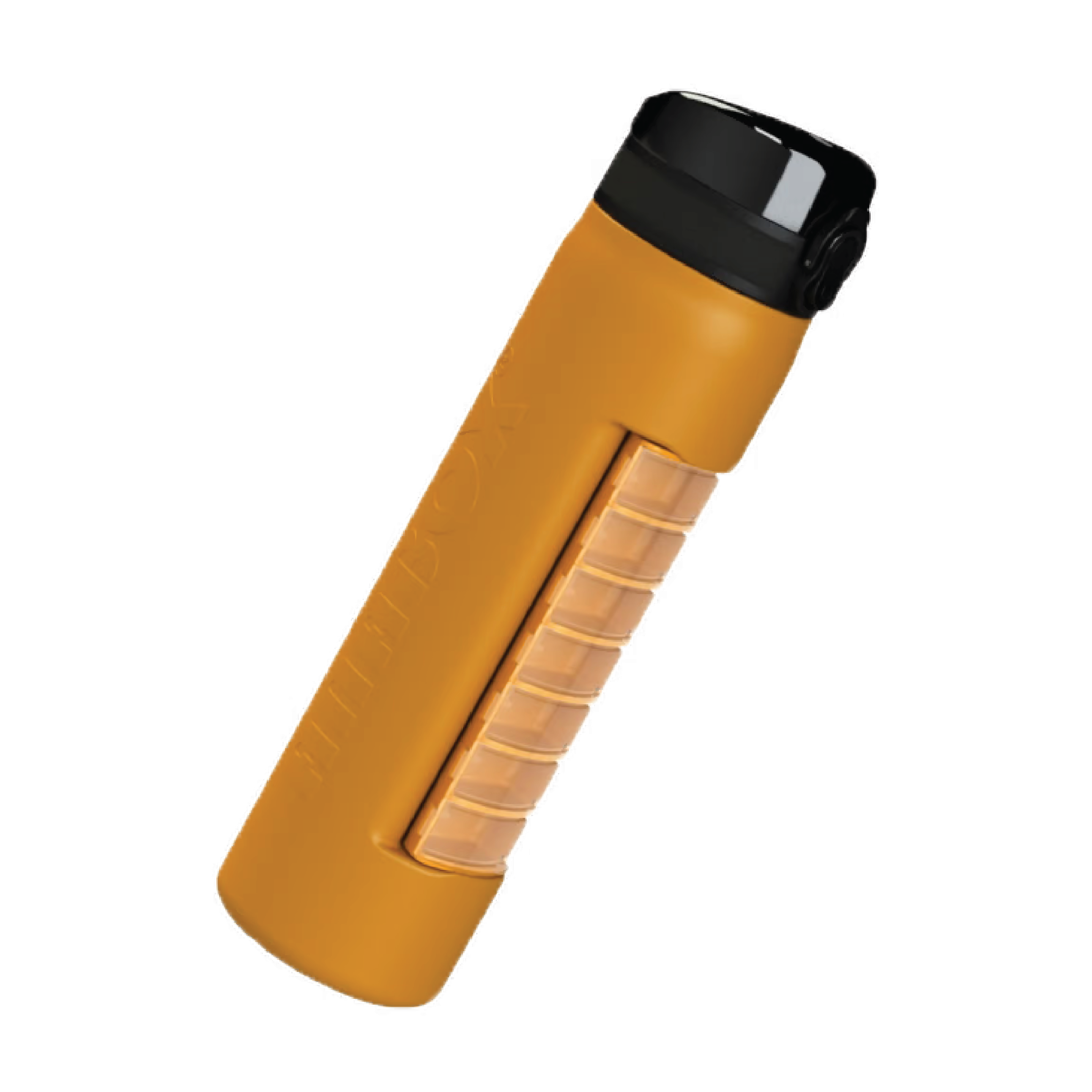 Anabox 2GO Drikkeflaske m/dosett, Gul, 700 ml