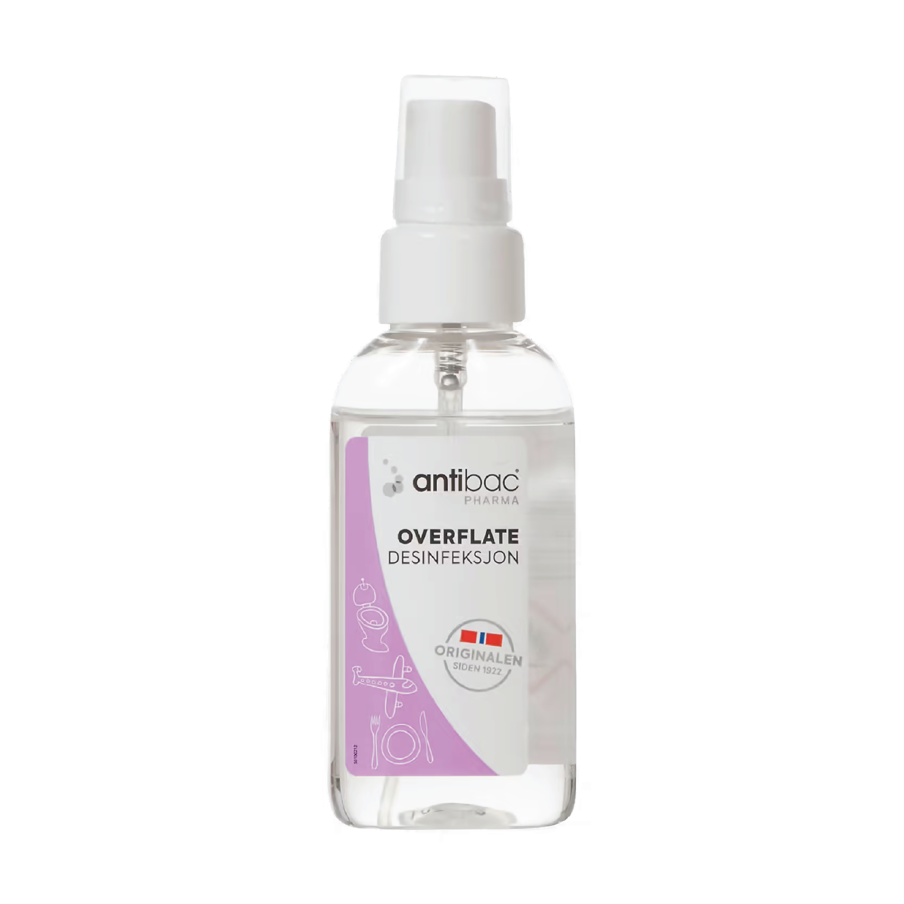 Antibac Antibac 75% Overflatedesinfeksjon spray, 50 ml