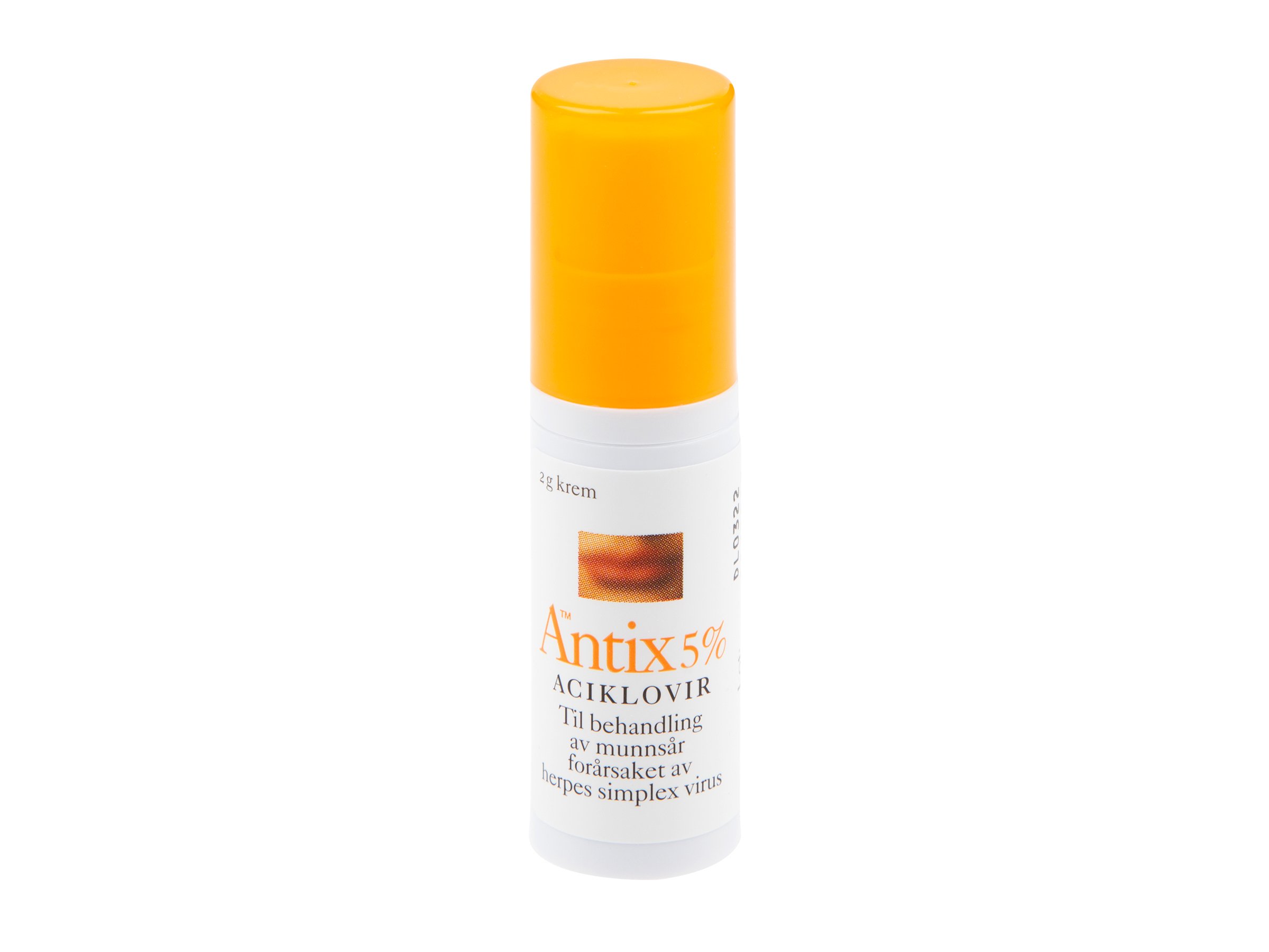 Antix Krem 5% pumpeflaske, 2 g