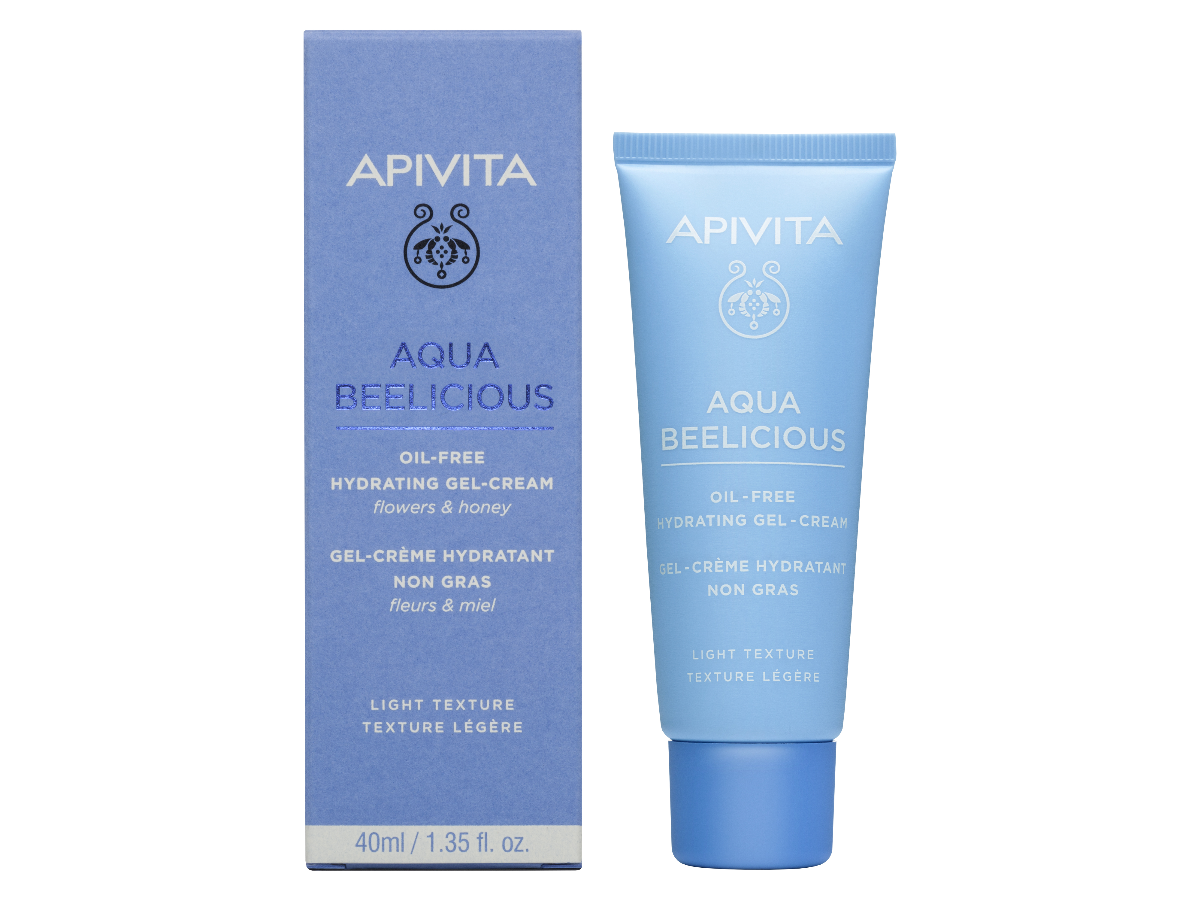 Apivita Aqua Beelicious Oil-Free Hydrating Gel-Cream, 40 ml