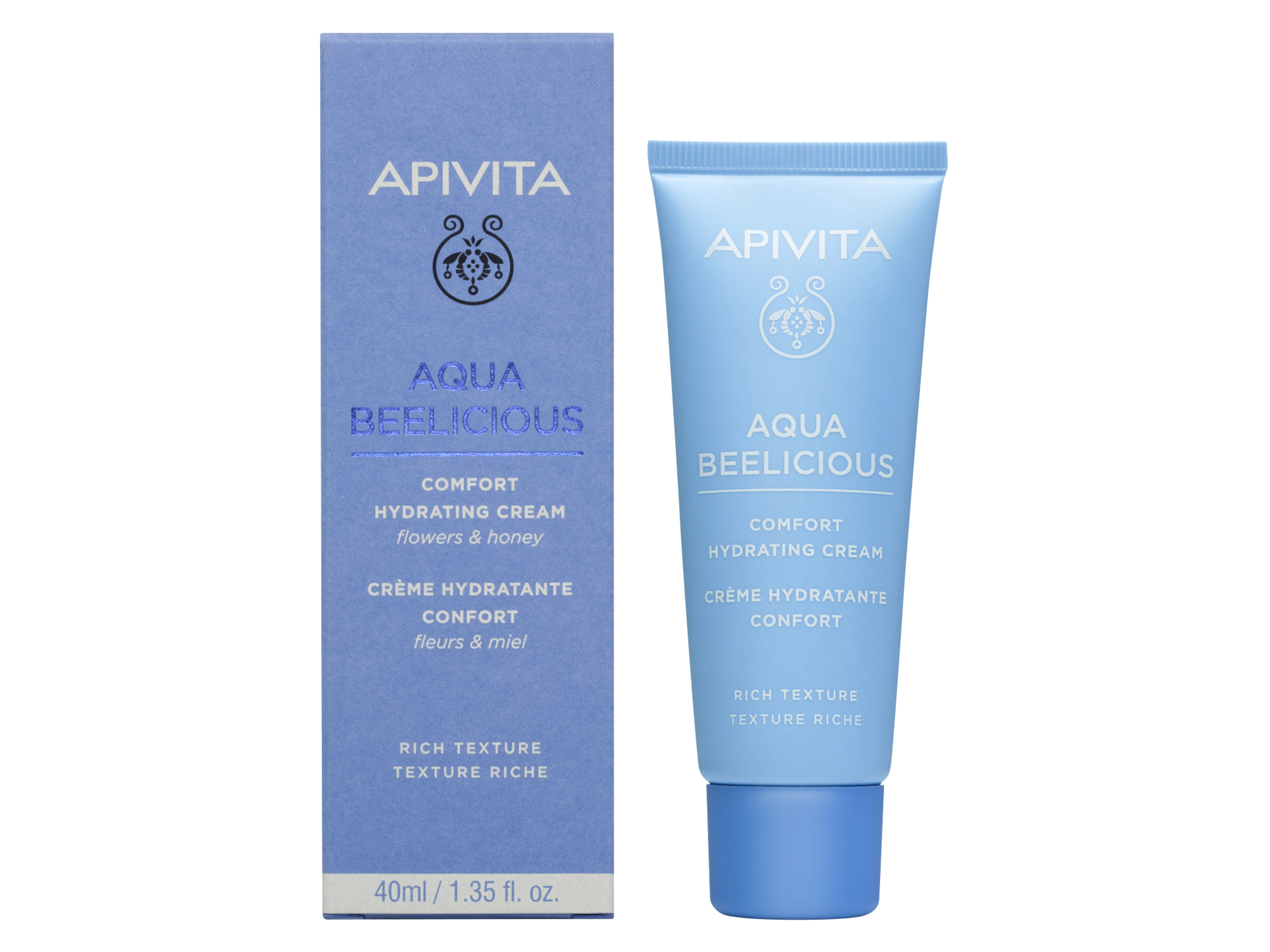 Apivita Aqua Beelicious Comfort Hydrating Cream, 40 ml