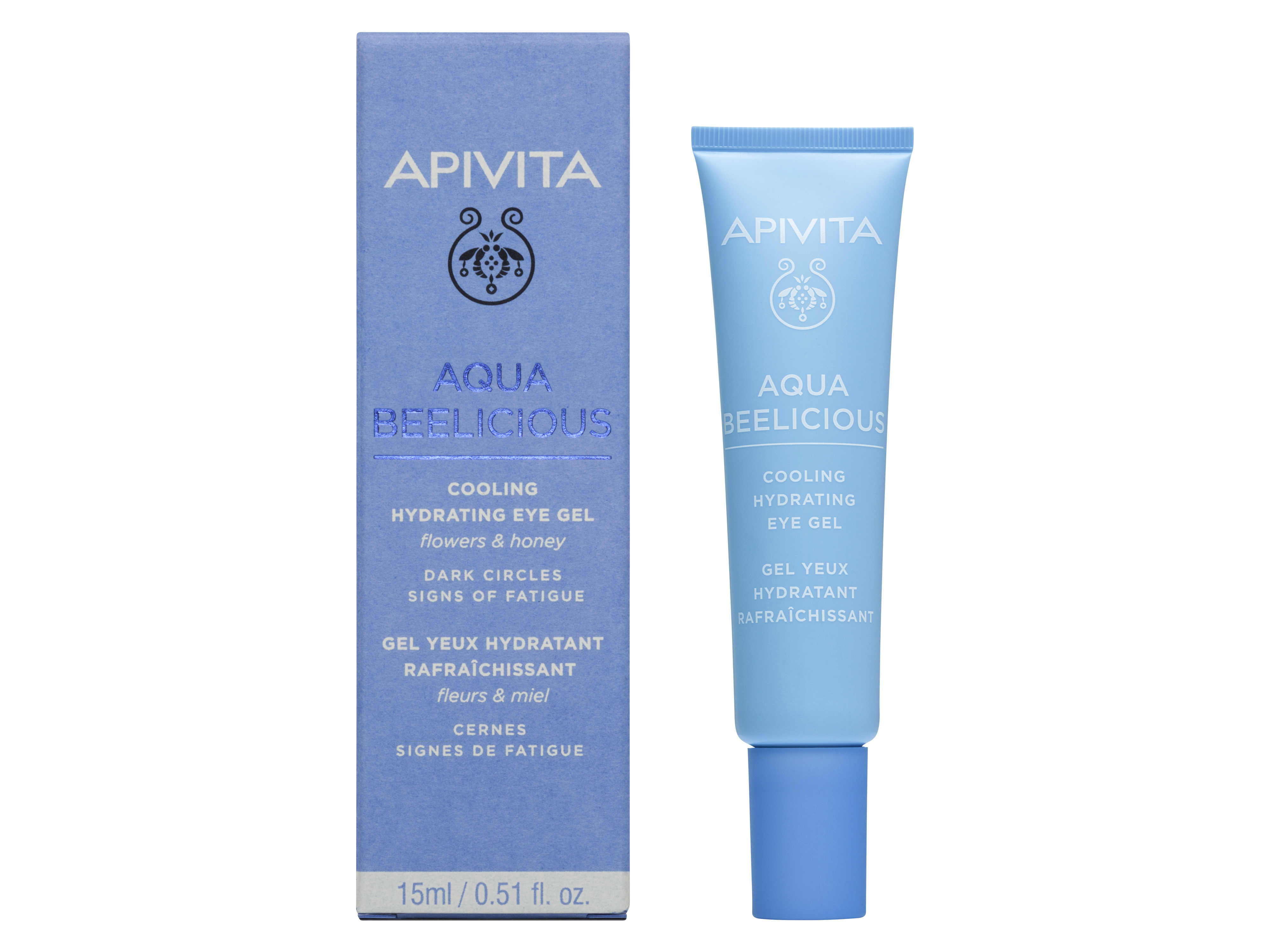 Apivita Aqua Beelicious Cooling Hydrating Eye Gel, 15 ml