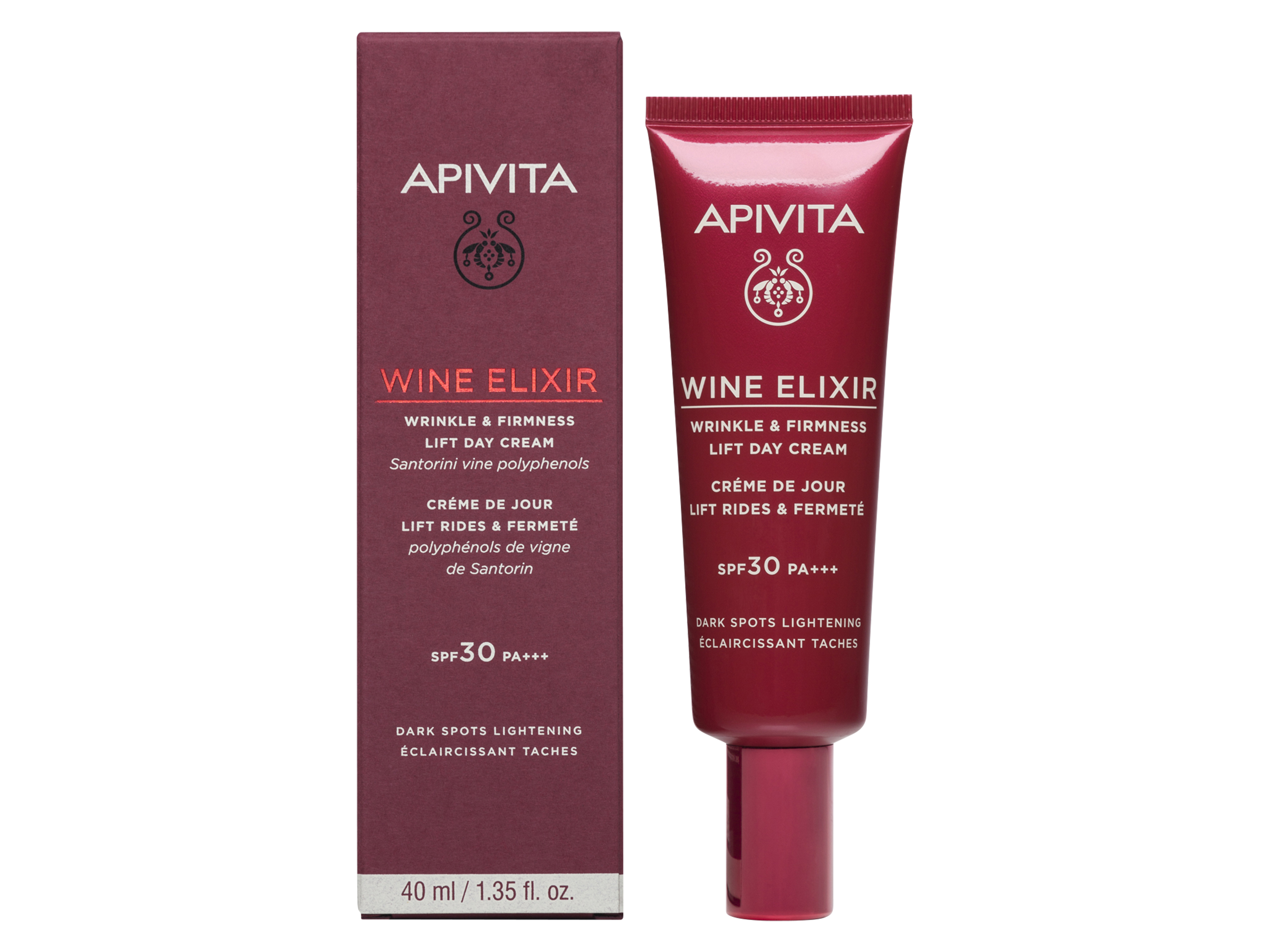 Apivita Wine Elixir Wrinkle & Firmness Lift Day Cream, 40 ml