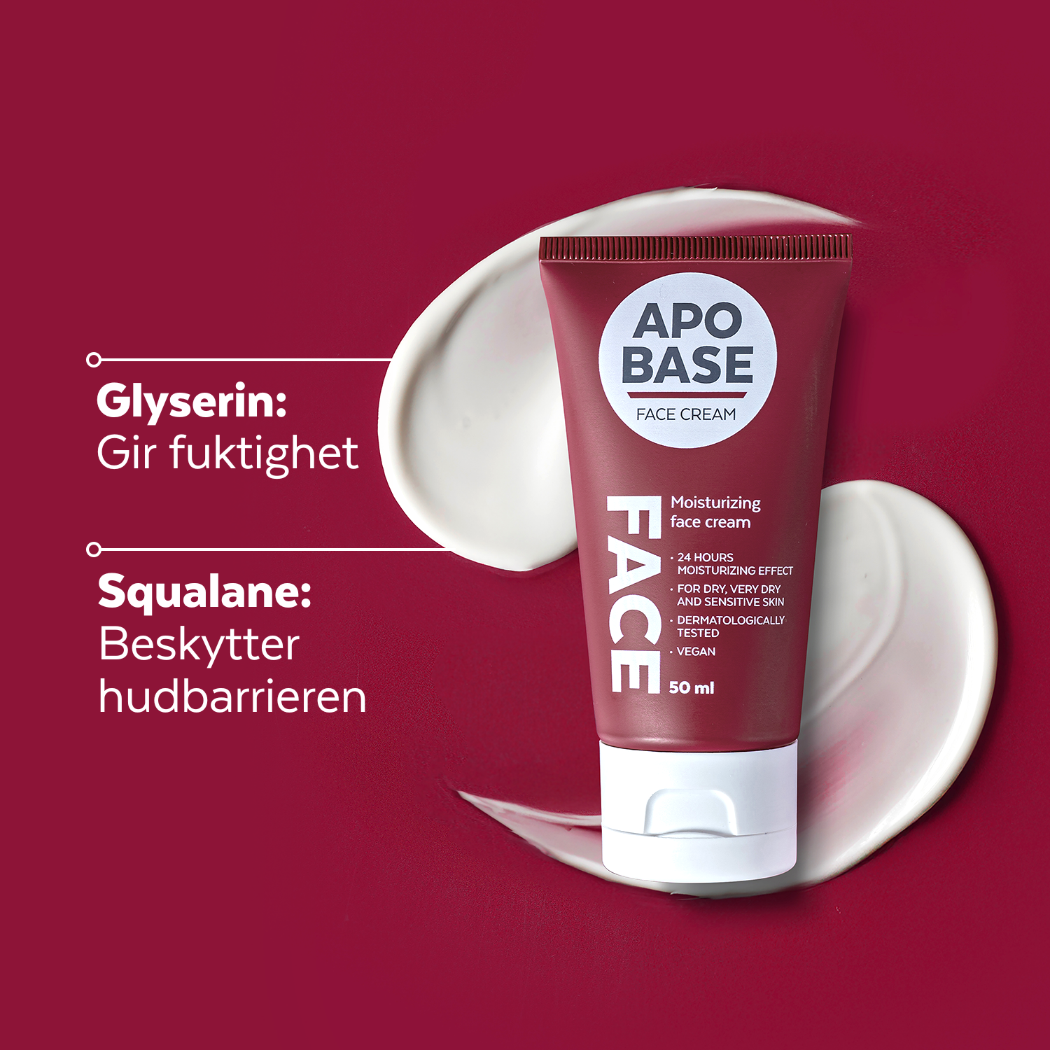 Apobase Face Cream, 50 ml