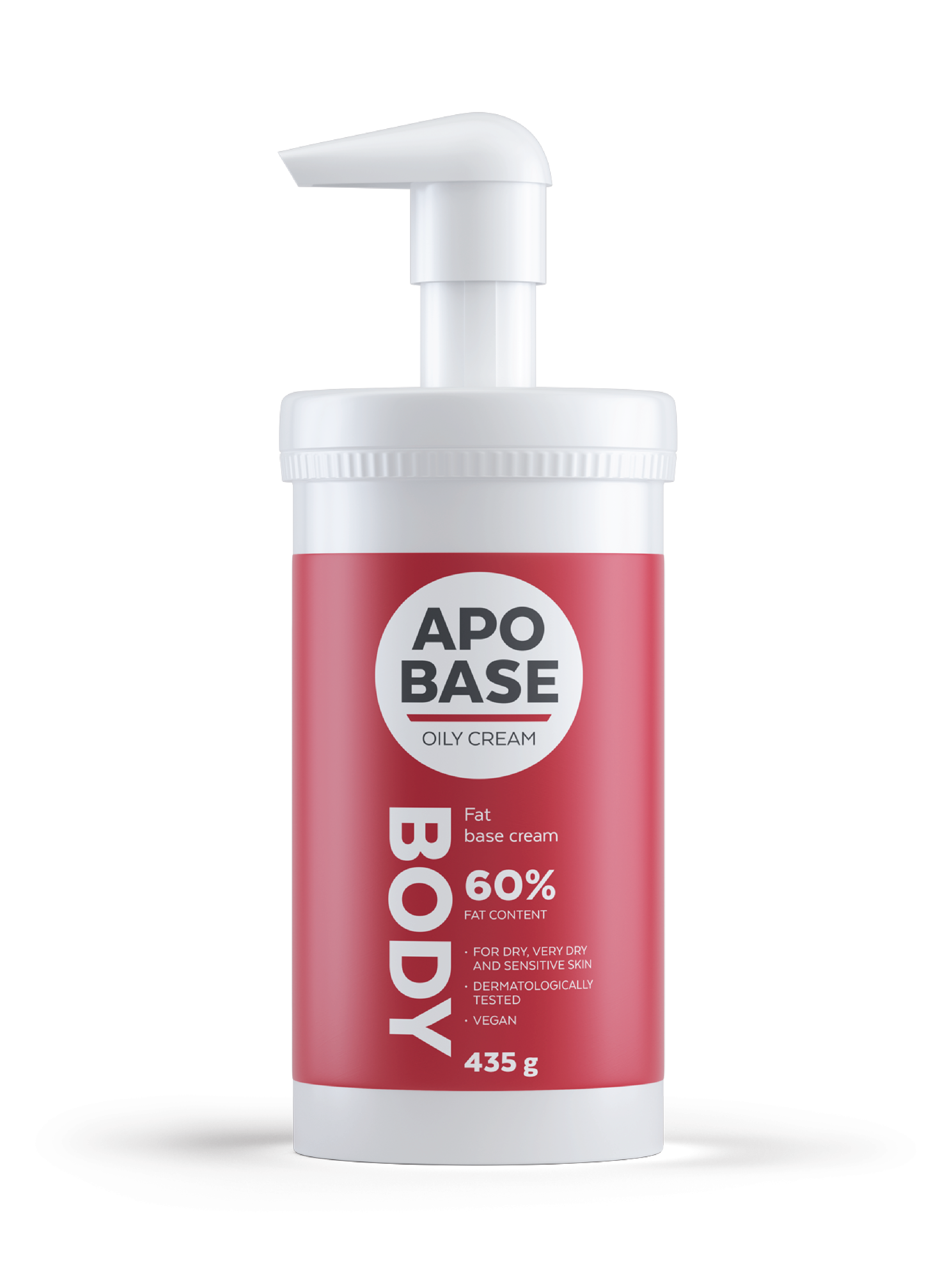 Apobase Fet krem (rød), 435 gram