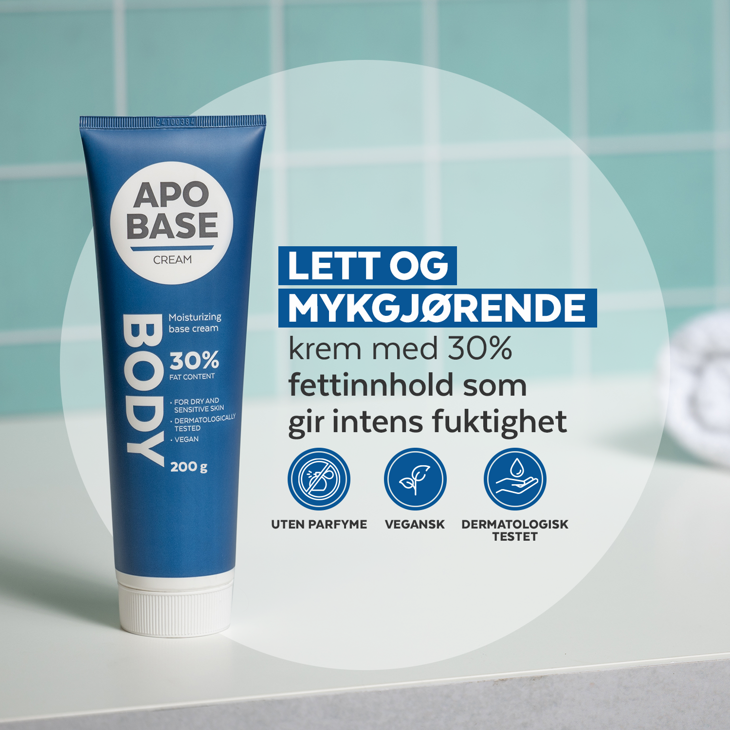 Apobase Krem (blå), 200 g