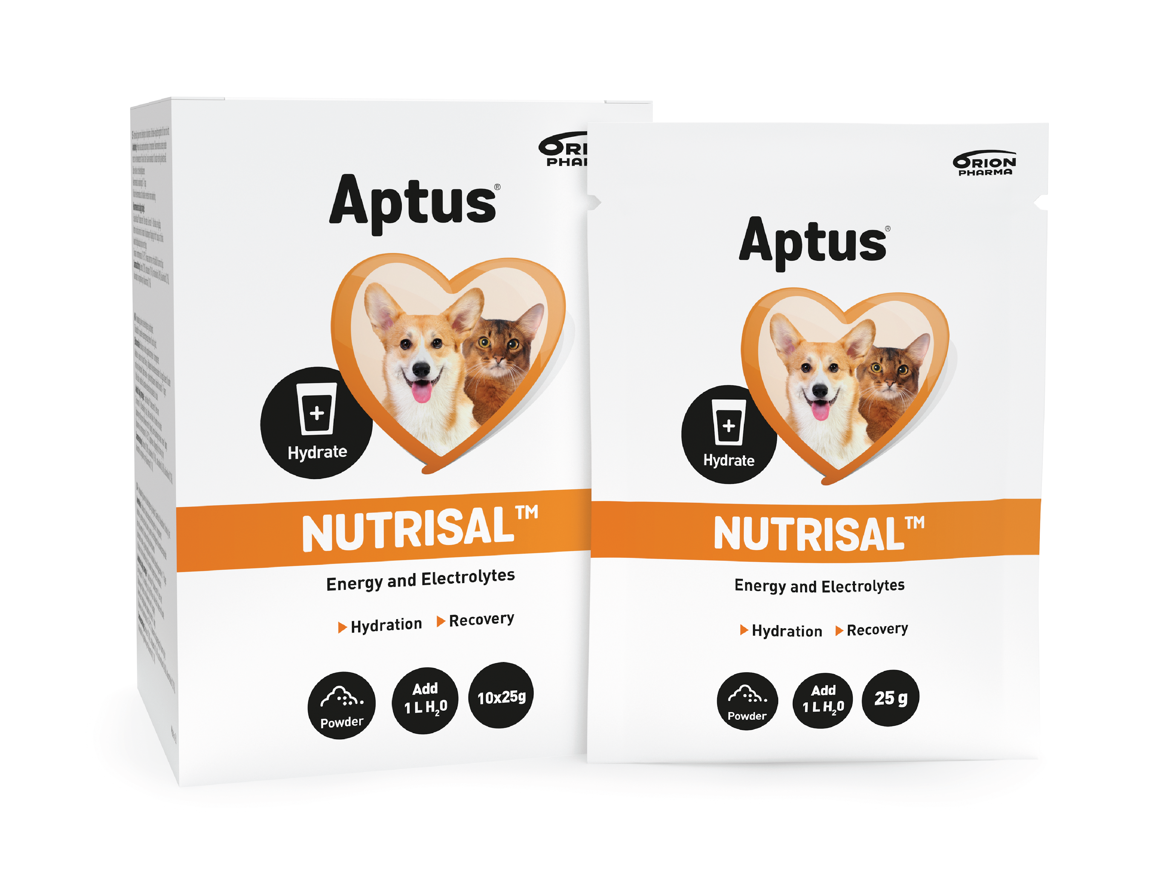 Aptus NUTRISAL drikkepulver, 10 x 25 g