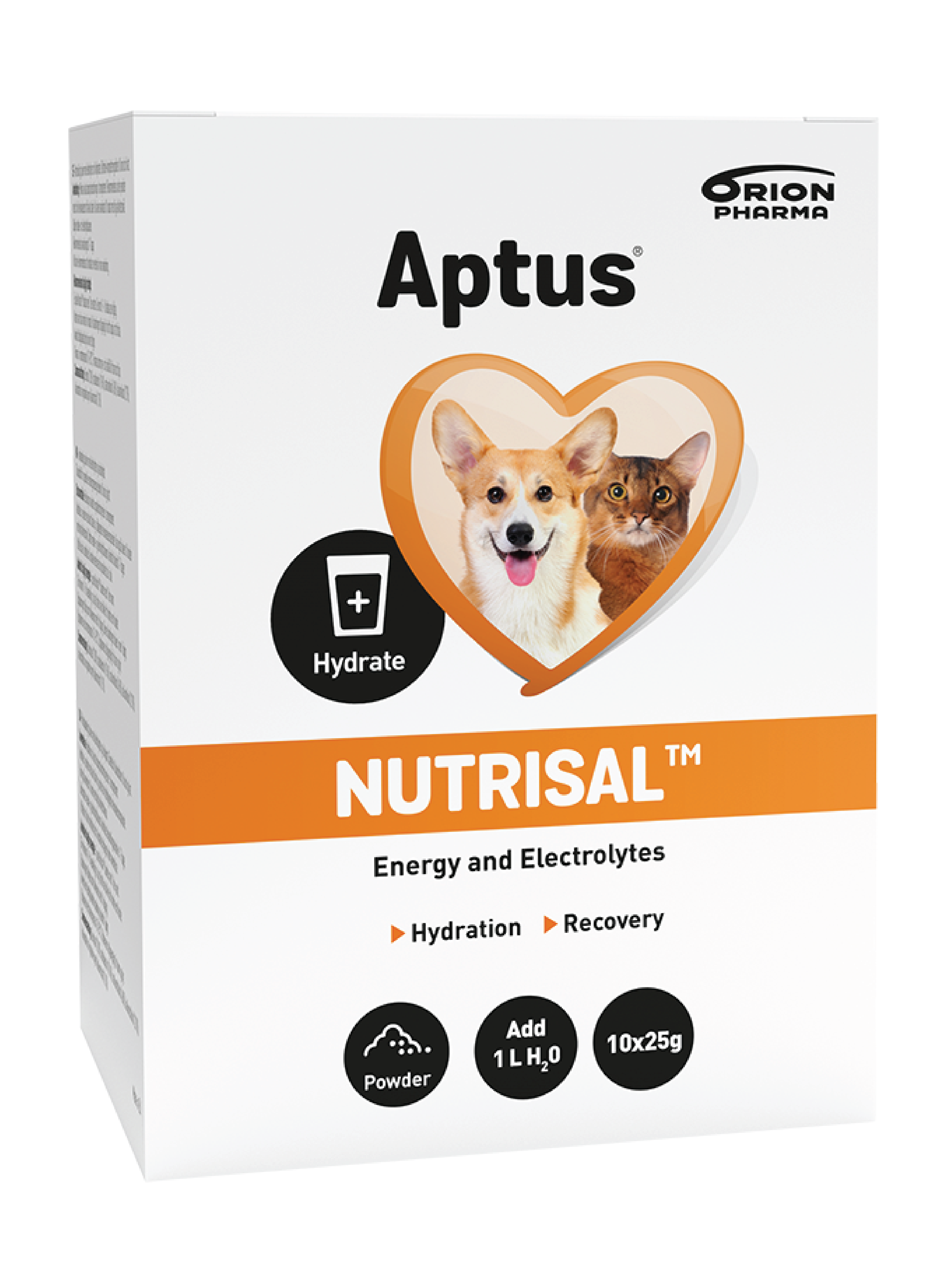 Aptus NUTRISAL drikkepulver, 10 x 25 g