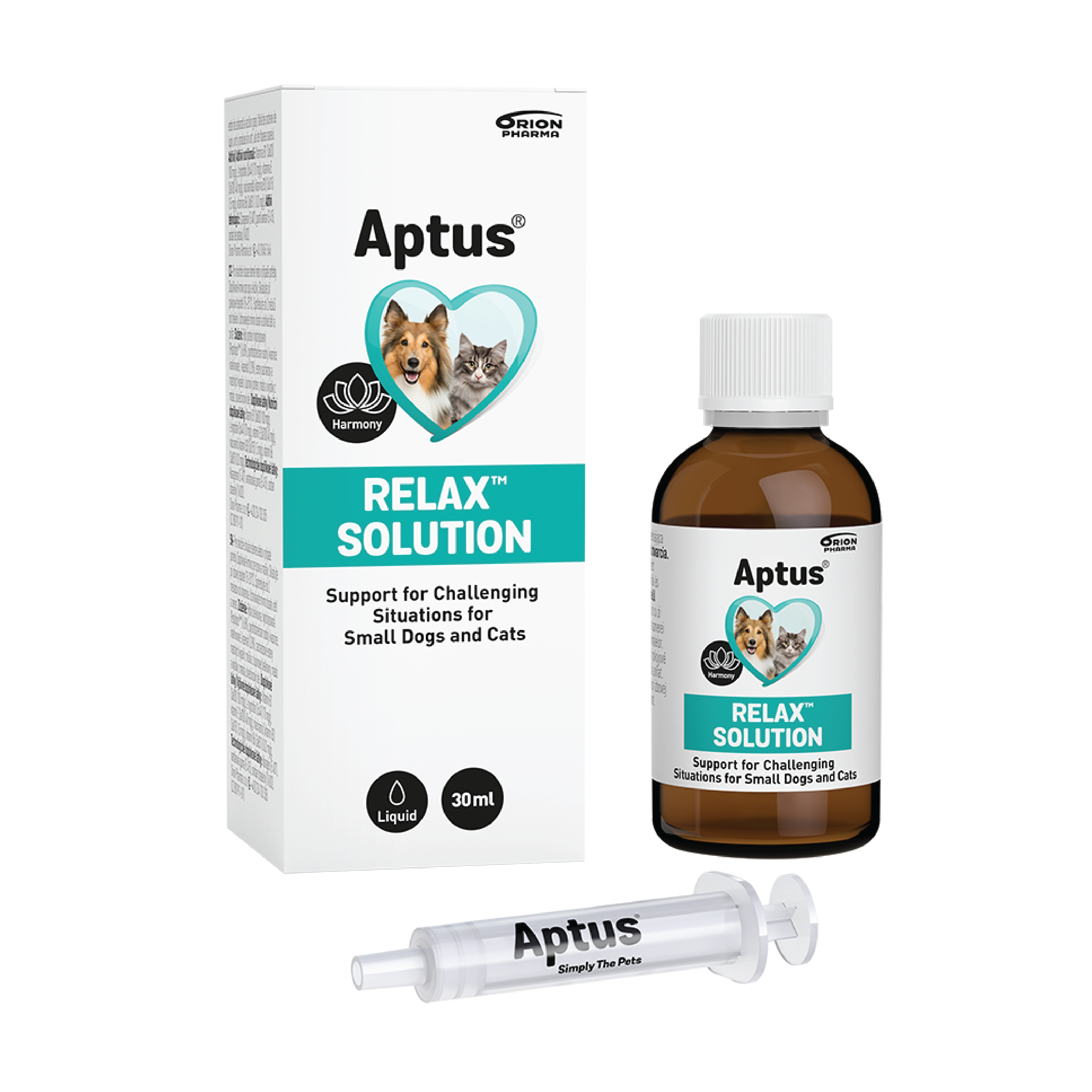 Aptus Relax Solution Tilskuddsfôr til hund og katt, 30 ml