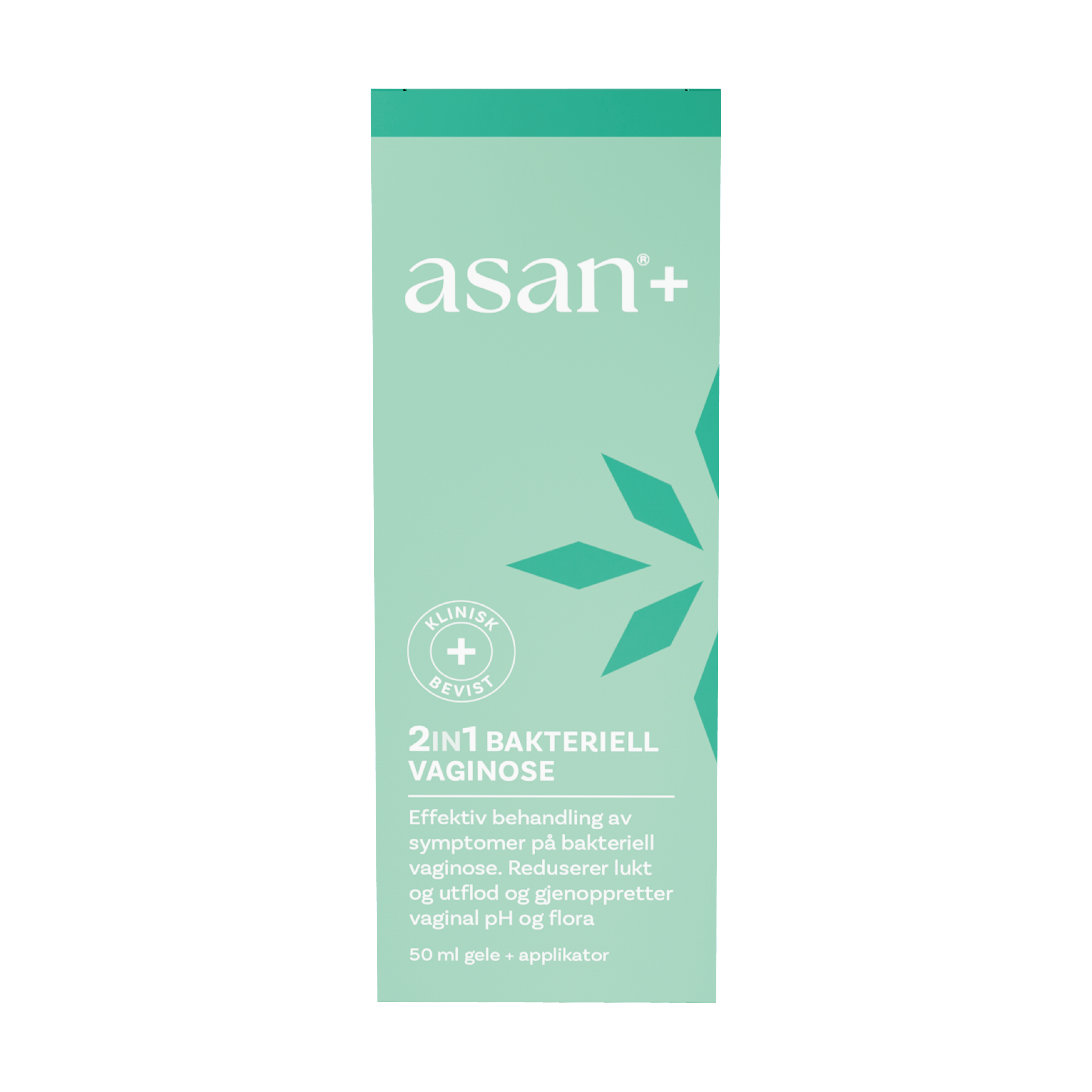 Asan+ 2in1 Bakteriell Vaginose, 50 ml