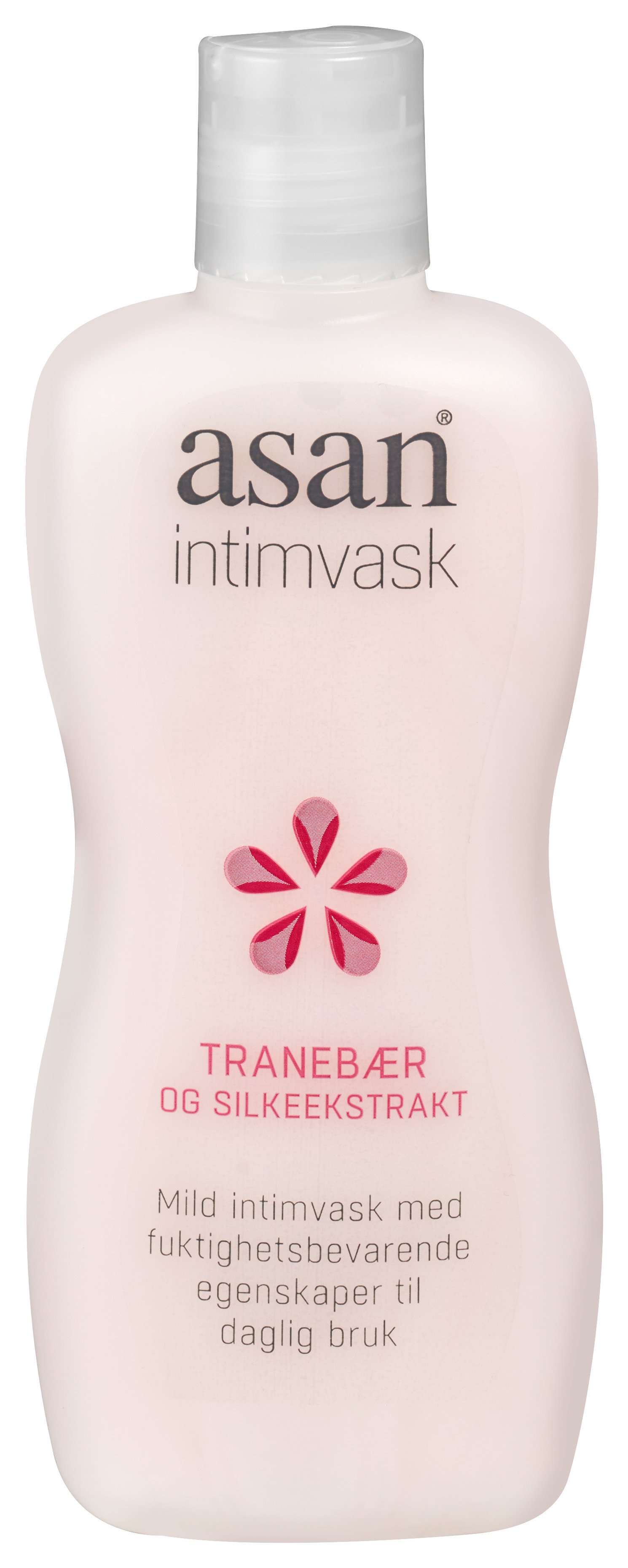 Asan Intimvask med tranebær og silkeekstrakt, 220 ml