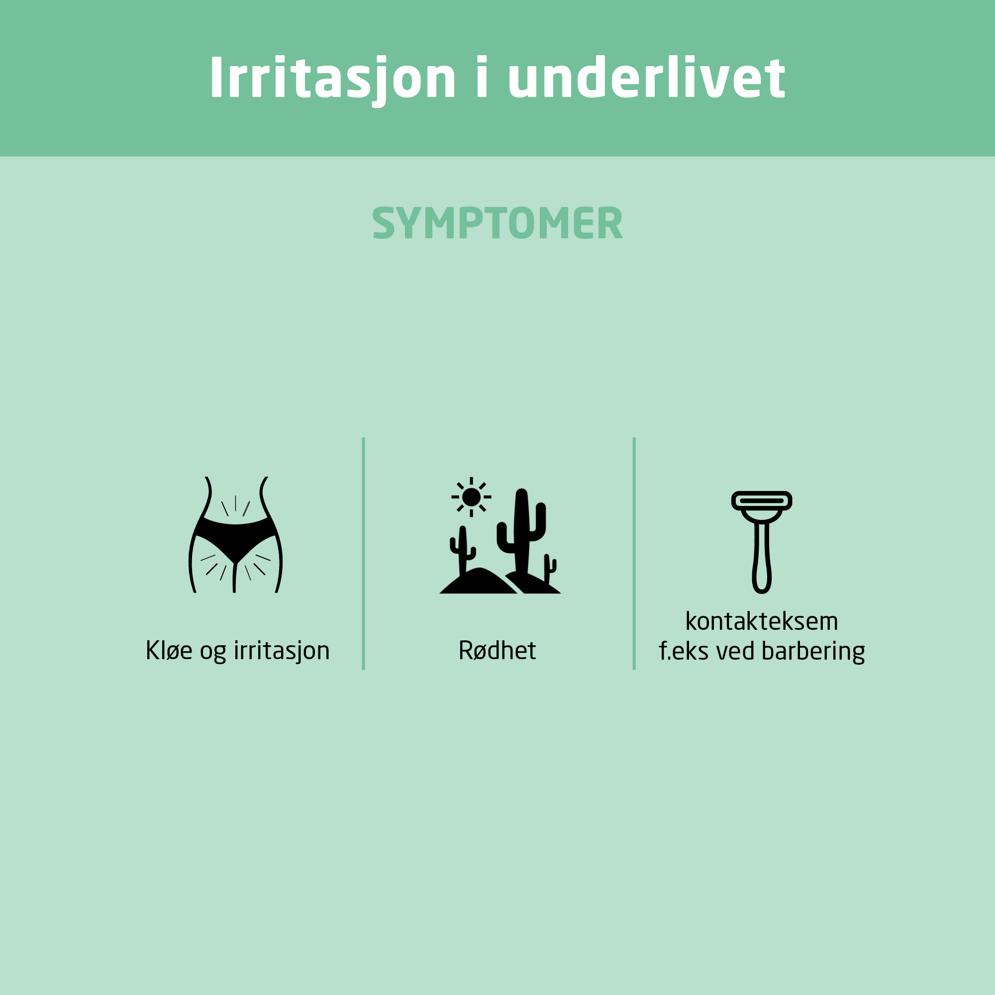 Asan+ Irritert hud Vaginalkrem, 50 g