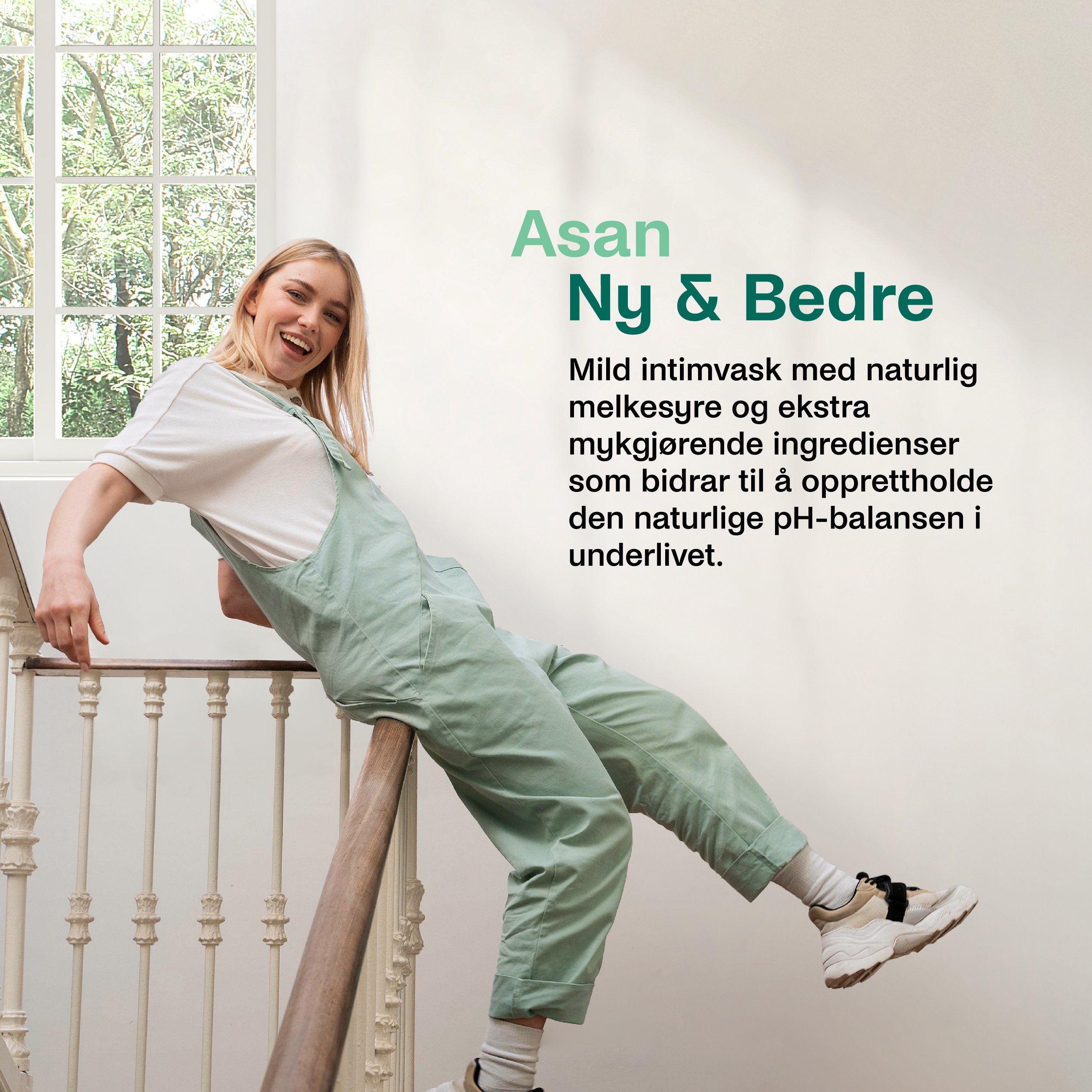 Asan+ Sensitiv Intimvask, 220 ml