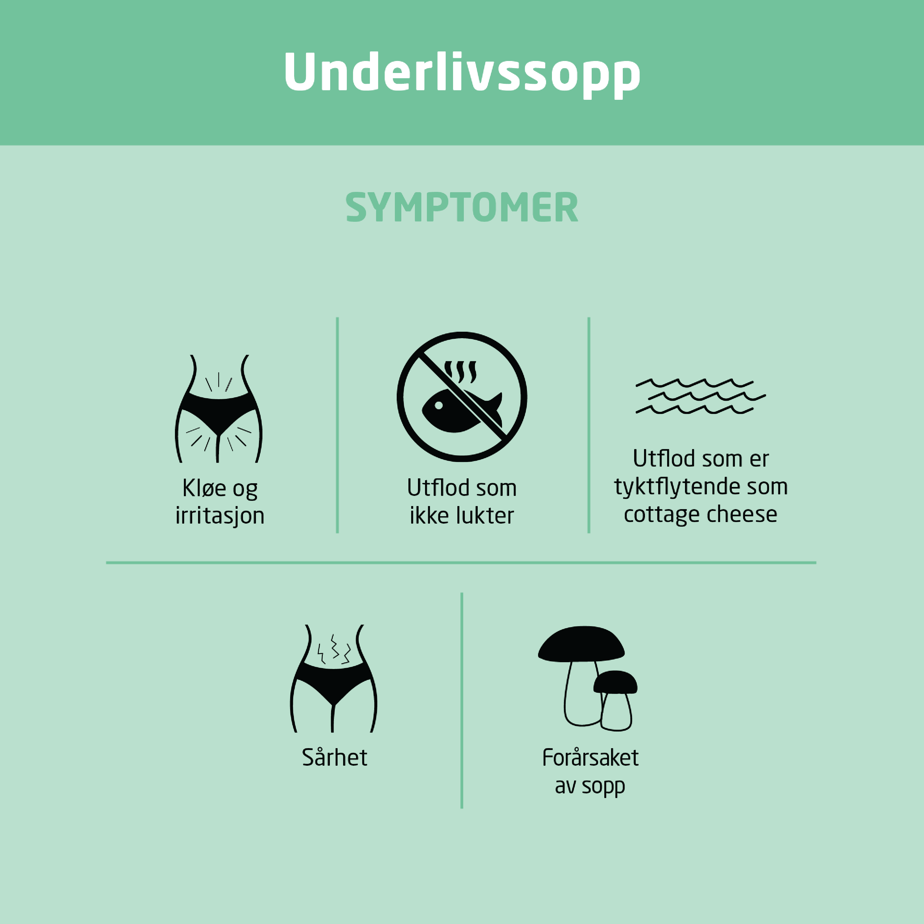 Asan+ Soppinfeksjon Vaginalgel, 5 x 5 ml