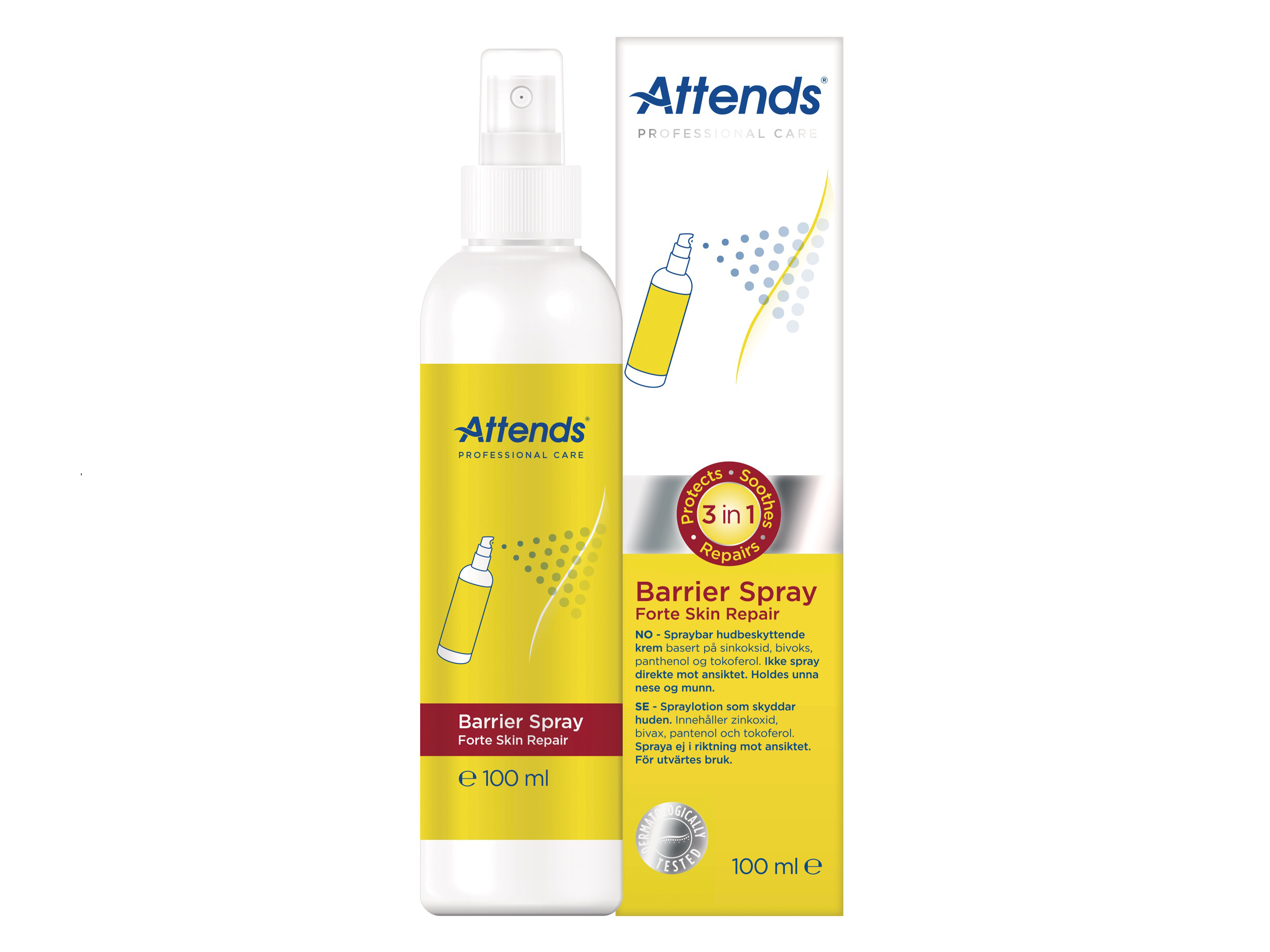 Attends Barrier Spray Forte Skin Repair, 100 ml