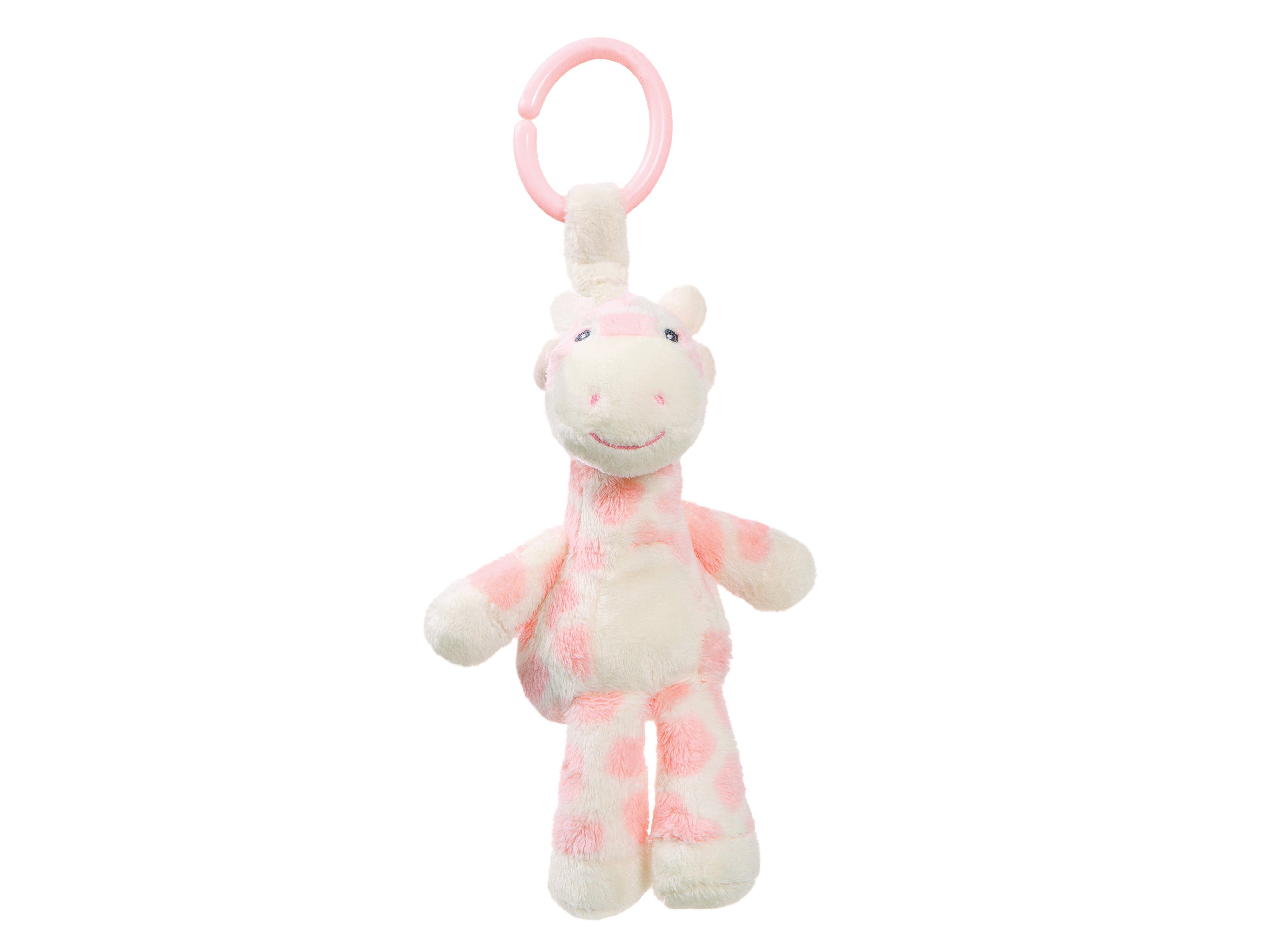 AURORA Gigi Baby Giraffe vognleke, Rosa, 1 stk.