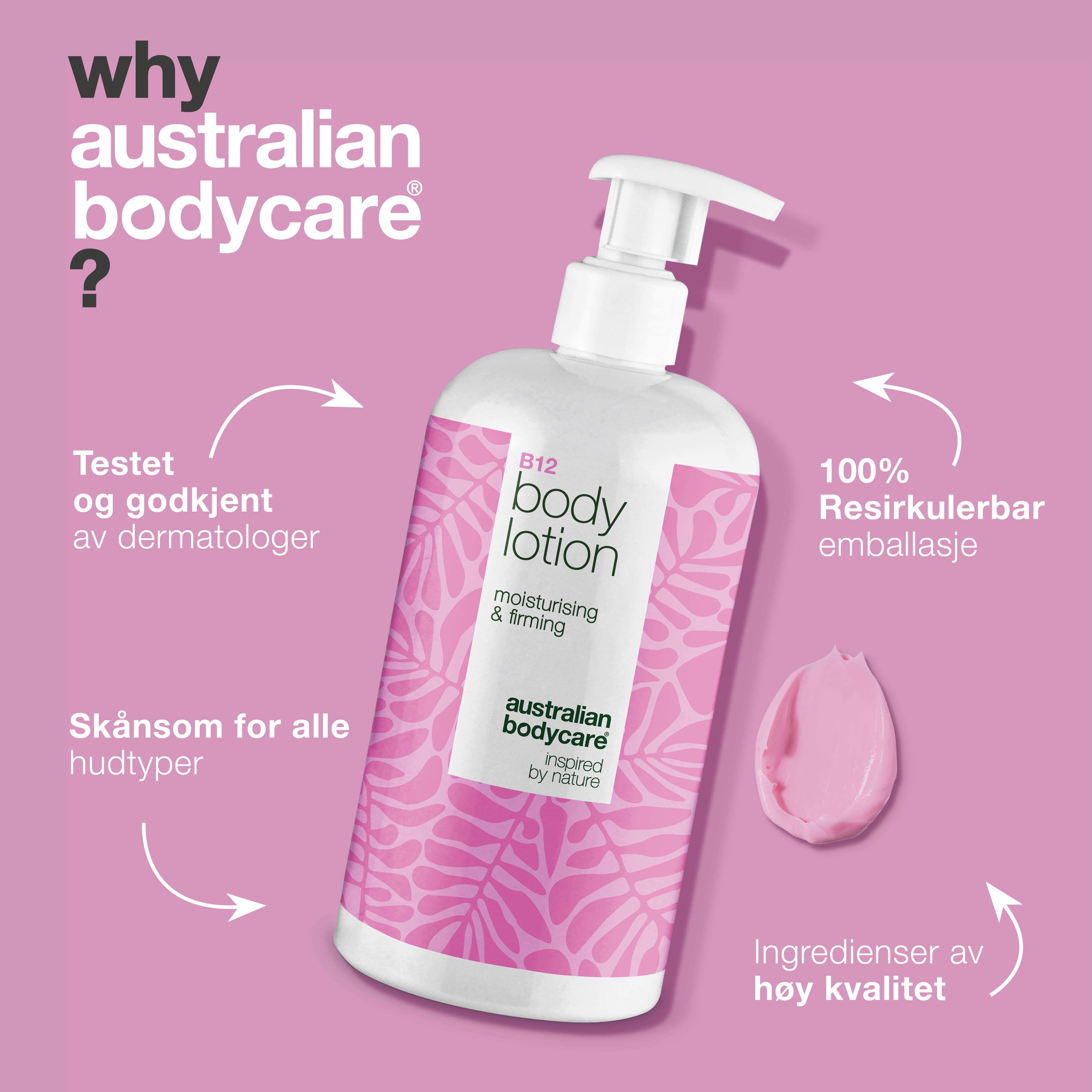 Australian Bodycare B12 Body Lotion, 500 ml