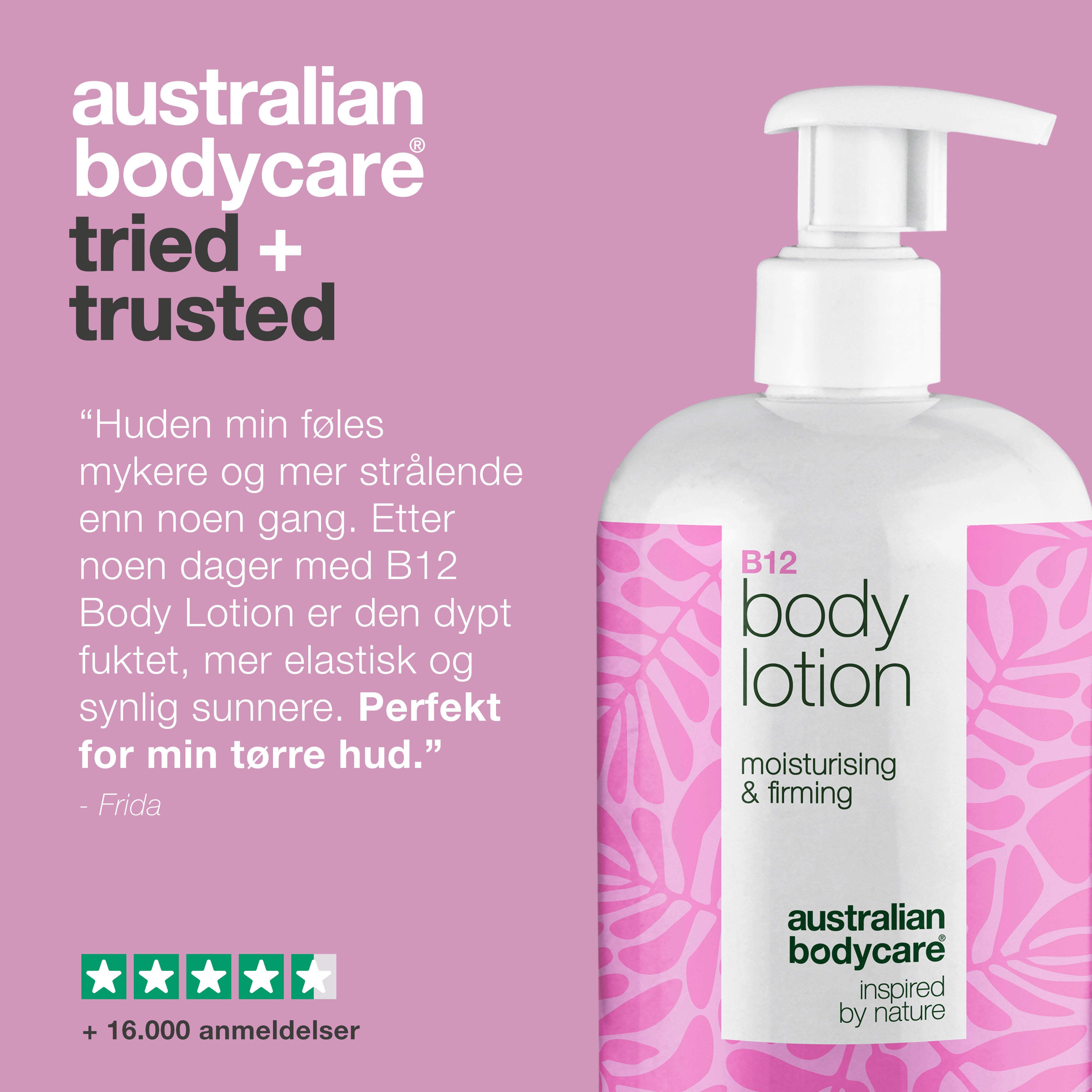 Australian Bodycare B12 Body Lotion, 500 ml