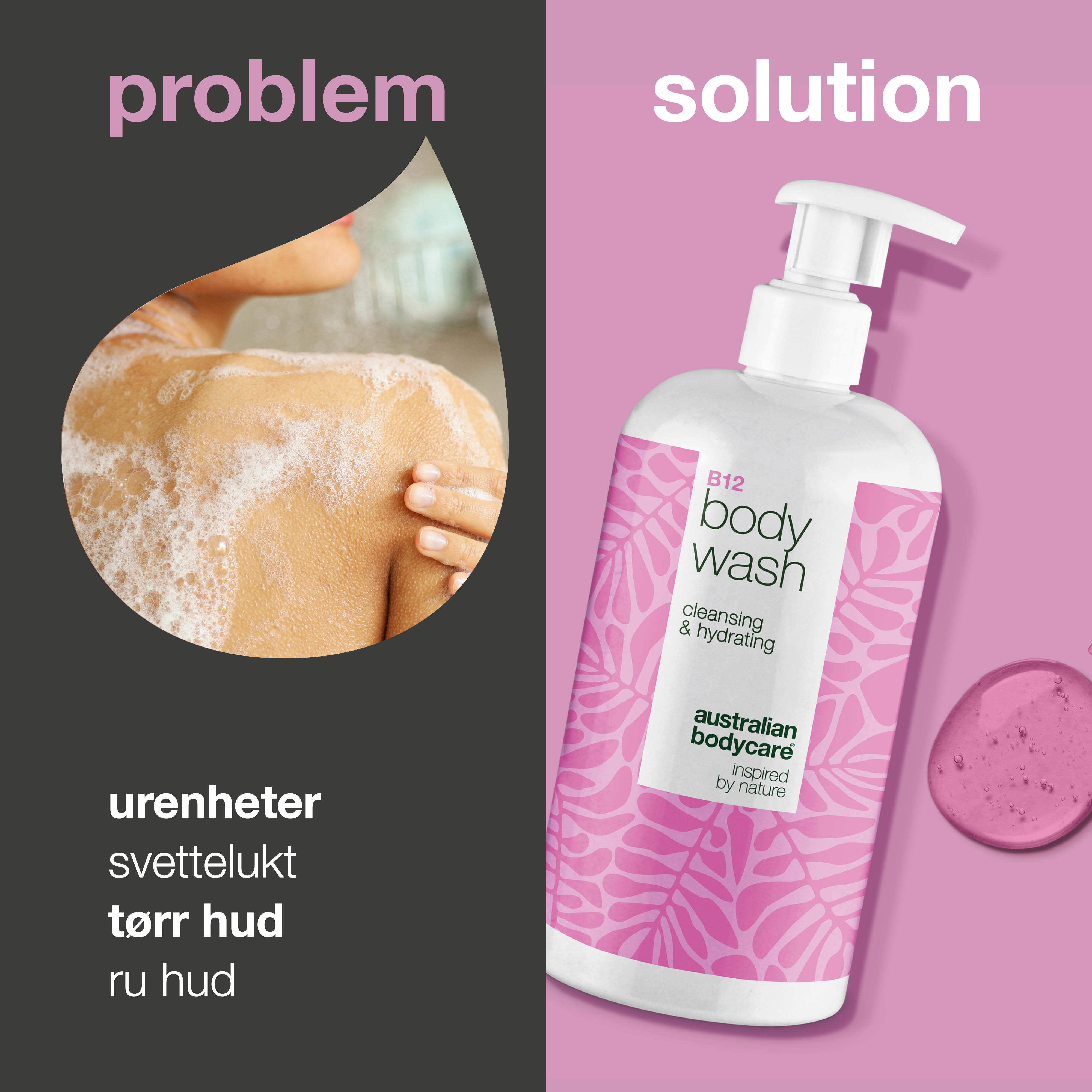 Australian Bodycare B12 Body Wash, 500 ml