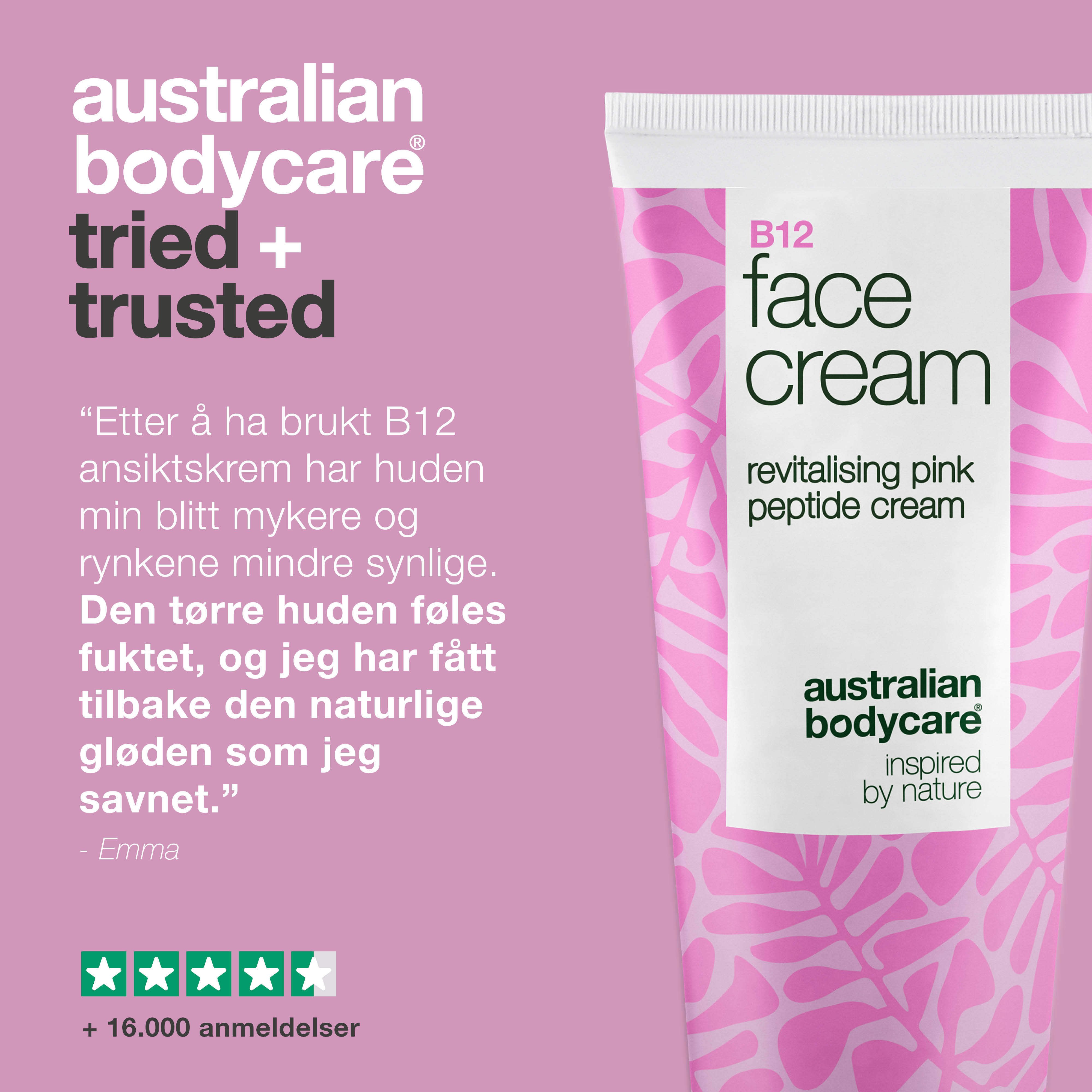 Australian Bodycare B12 Face Cream, 100 ml