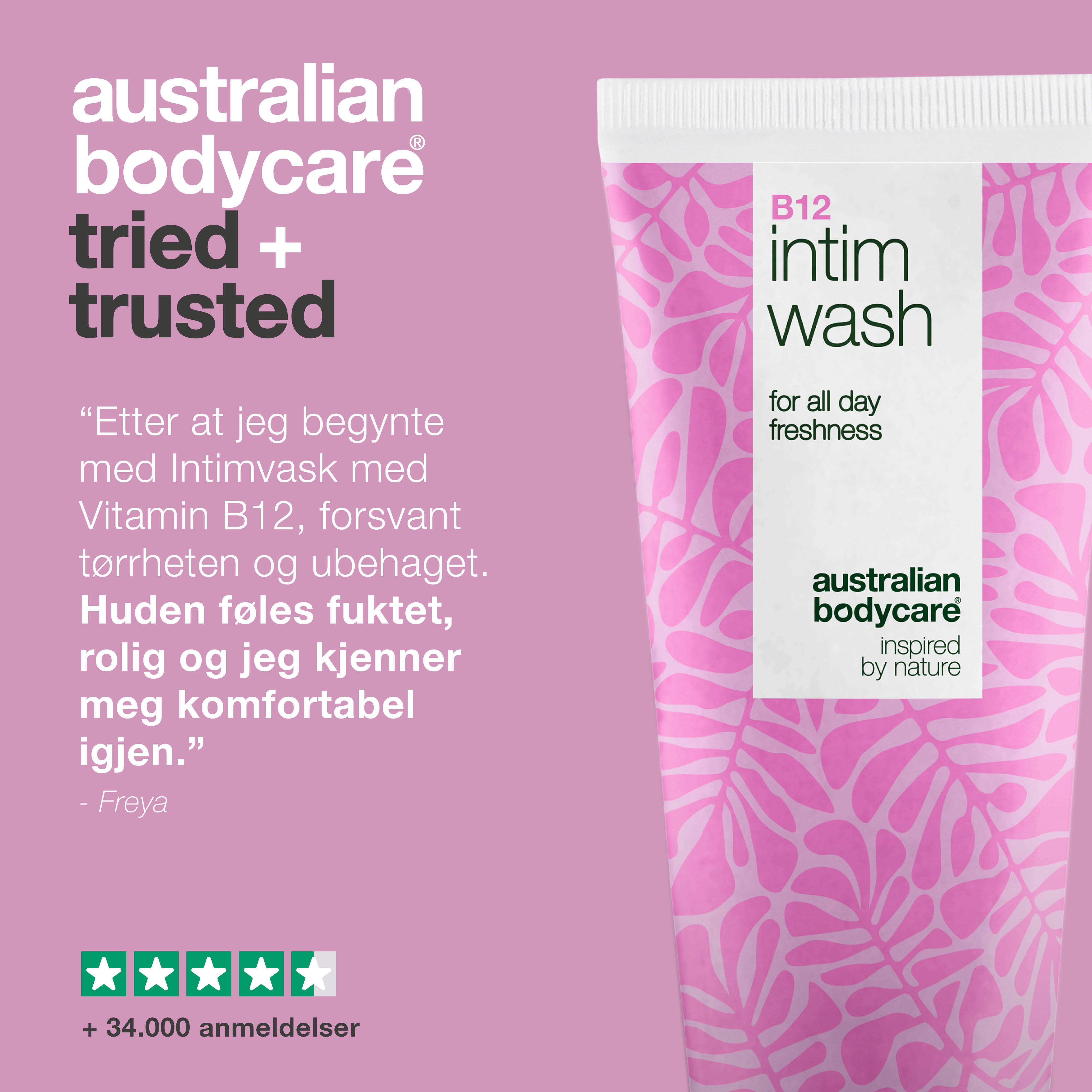 Australian Bodycare B12 Intim Wash, 200 ml