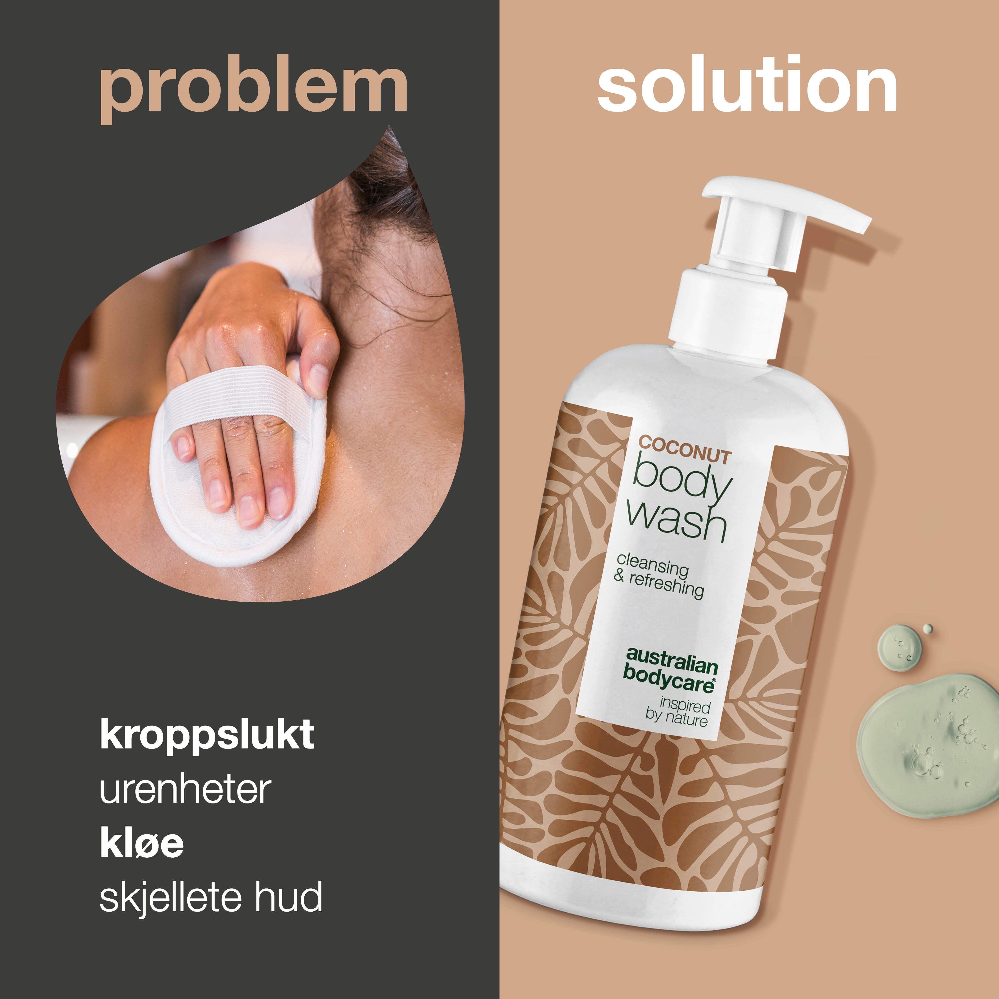 Australian Bodycare Coconut Body Wash, 500 ml