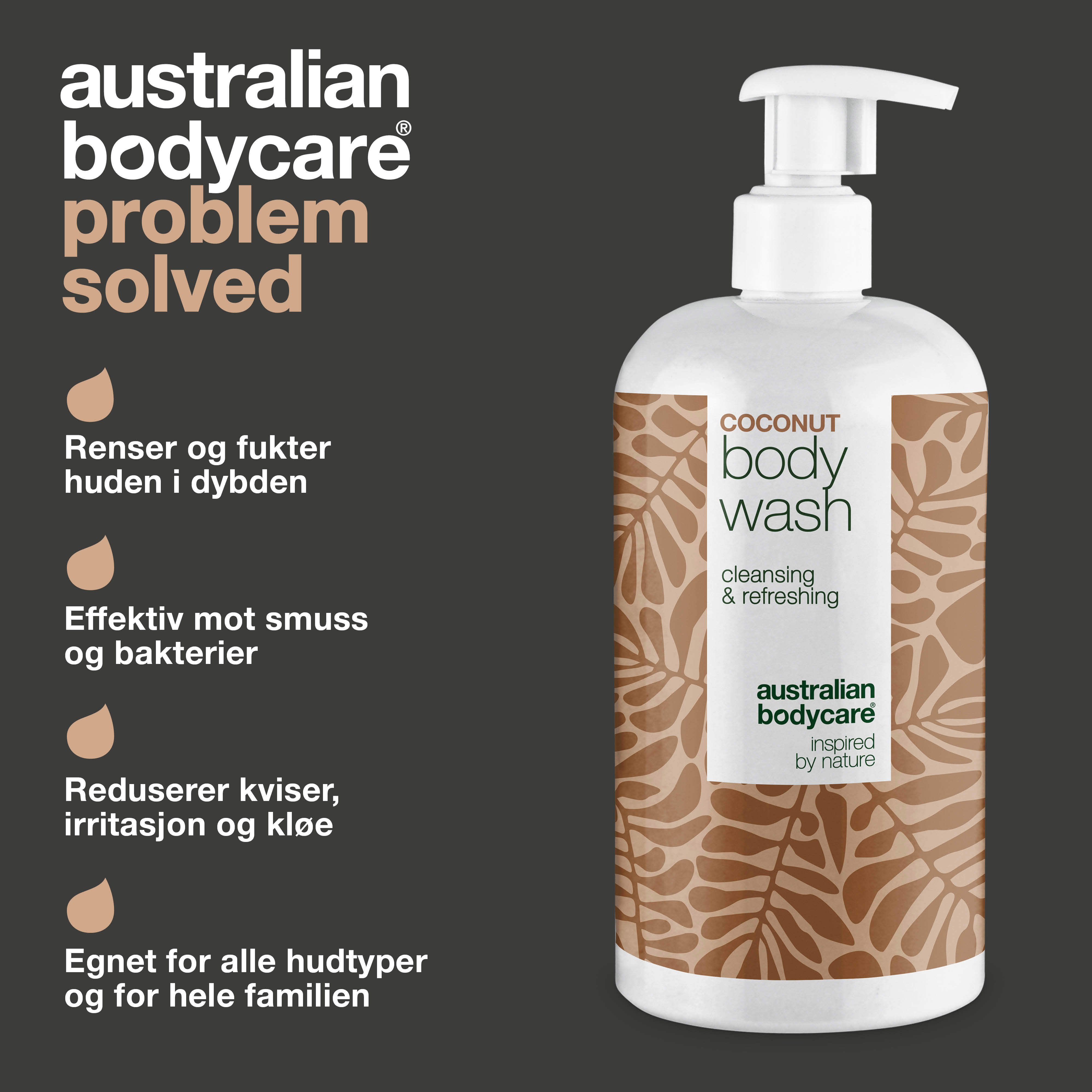 Australian Bodycare Coconut Body Wash, 500 ml
