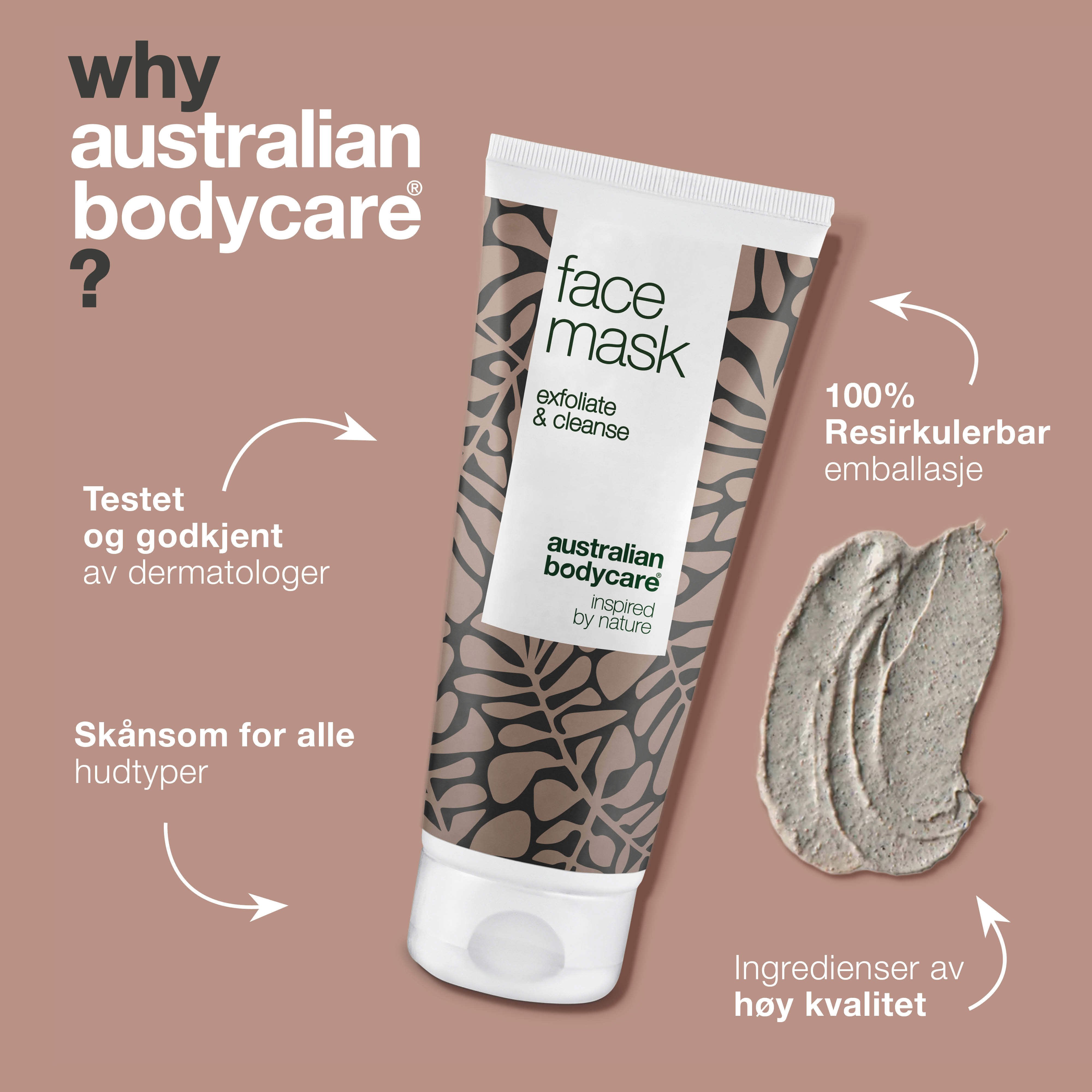 Australian Bodycare Face Mask, 100 ml