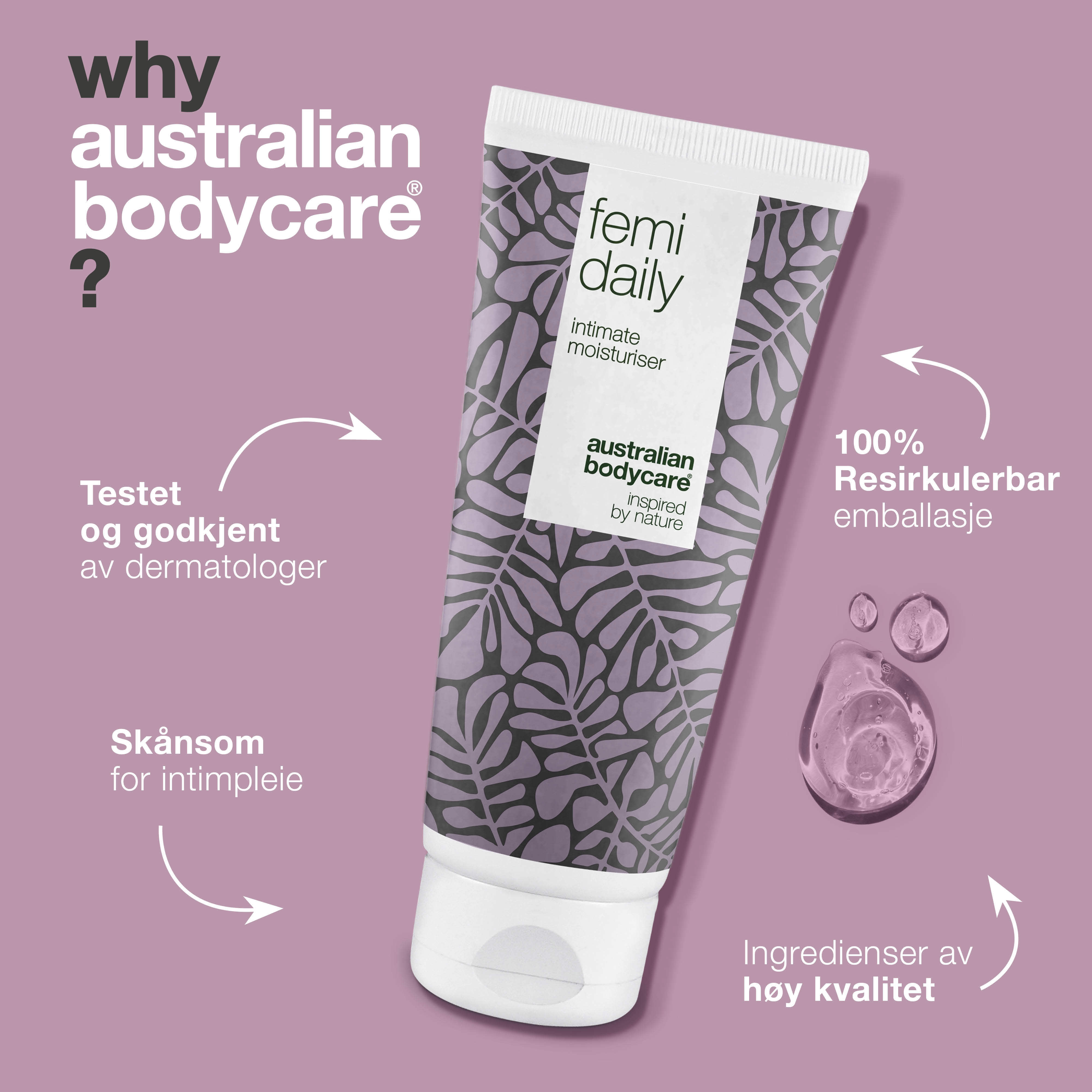 Australian Bodycare Femi Daily Intimgele, 200 ml