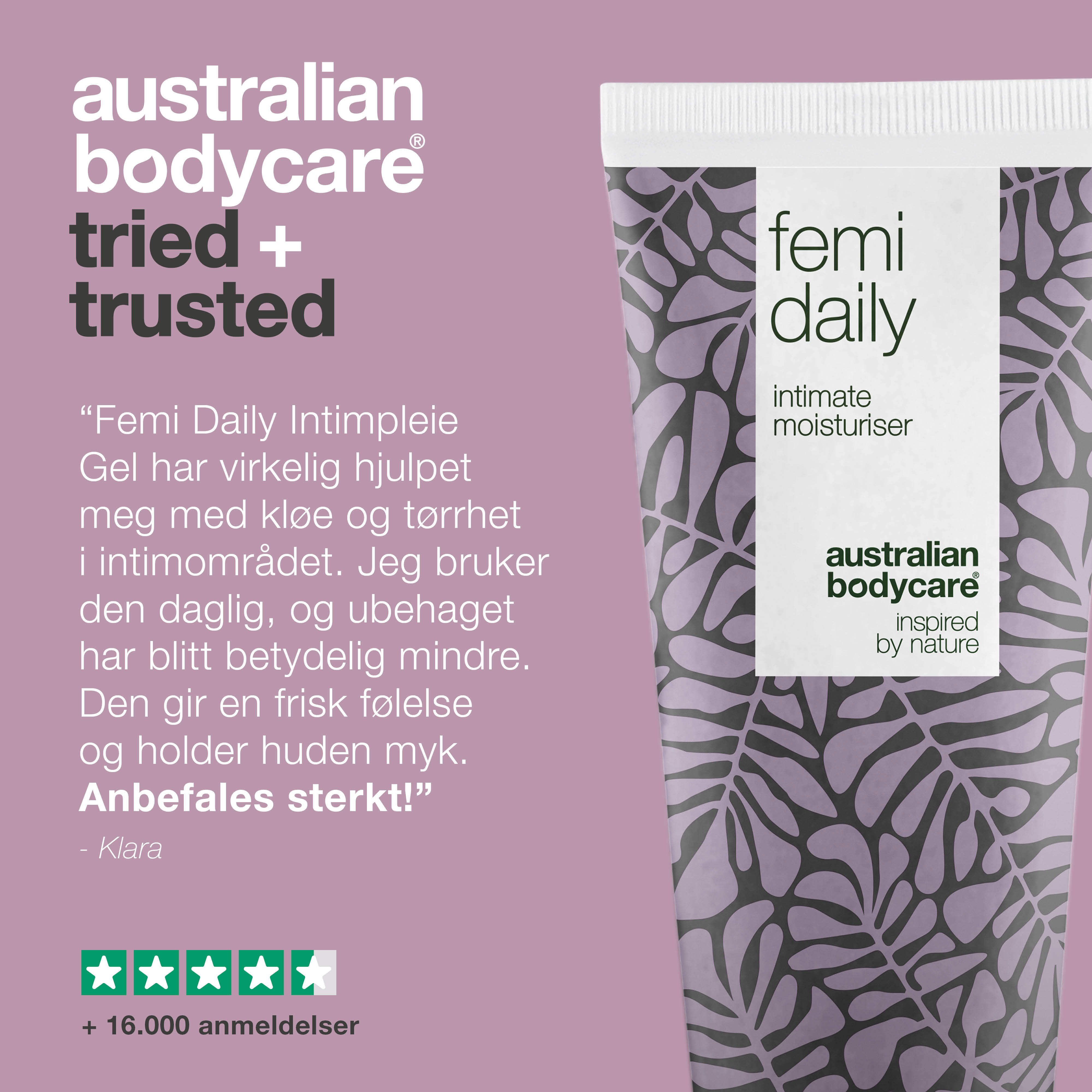 Australian Bodycare Femi Daily Intimgele, 200 ml