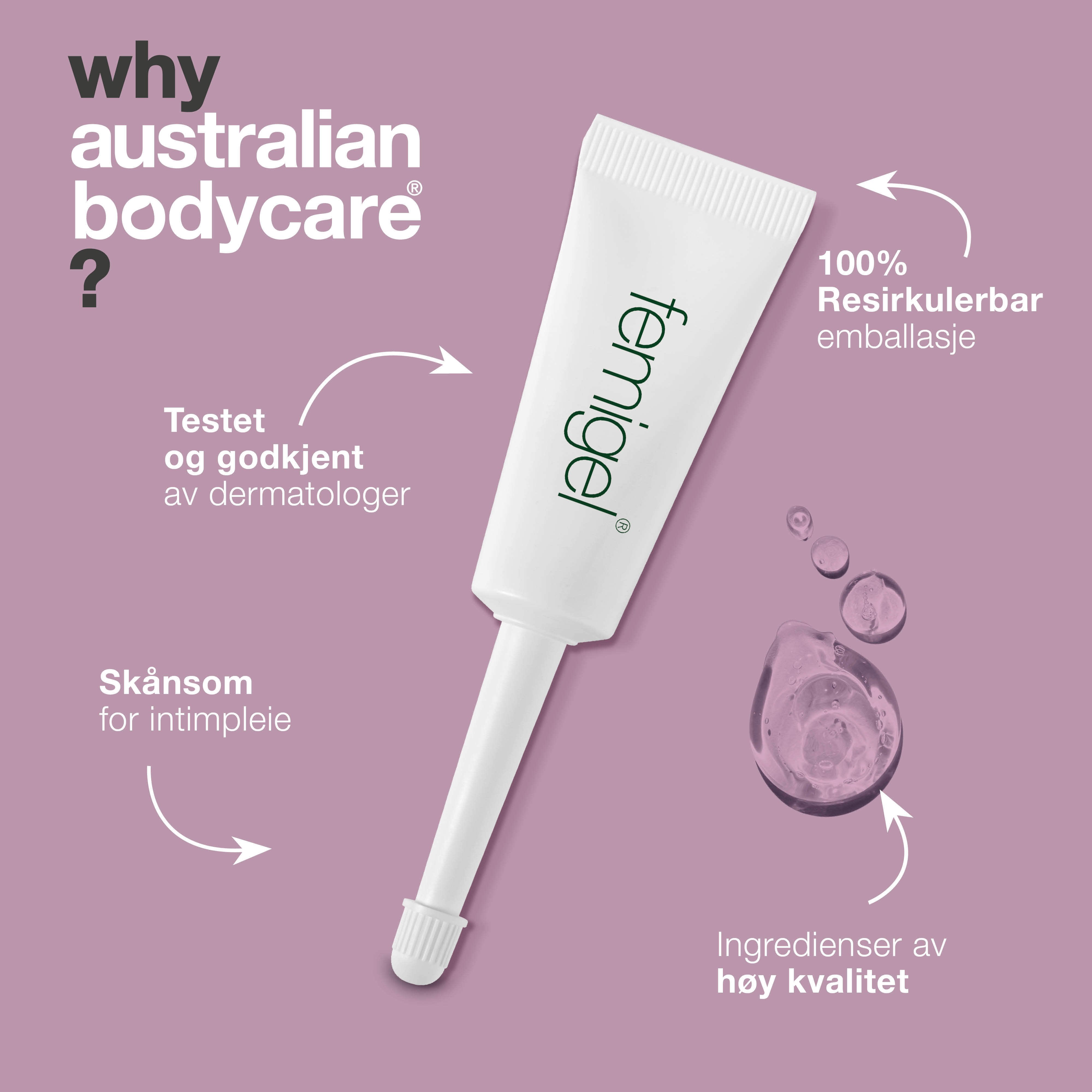 Australian Bodycare Femigel, 5 x 7 ml