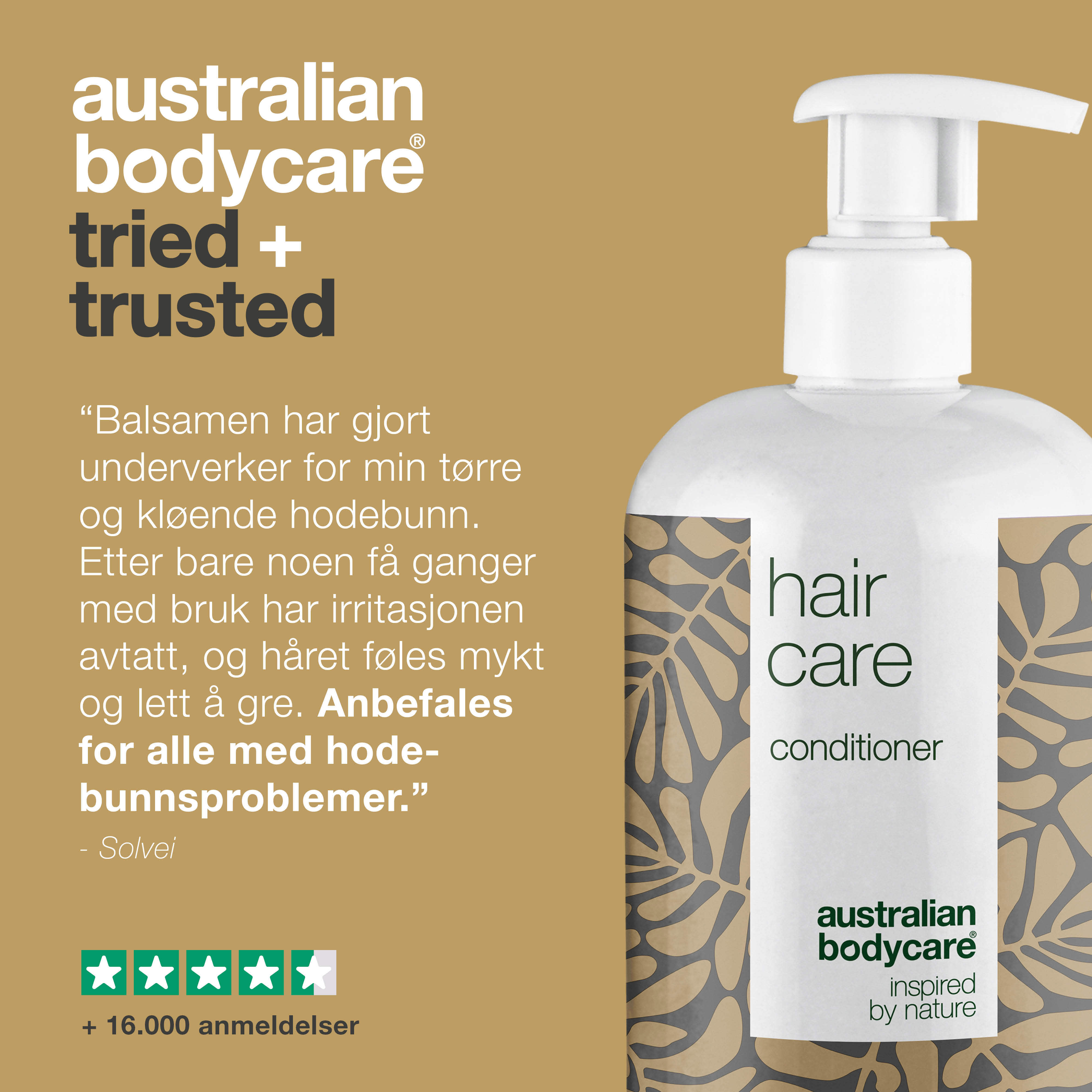 Australian Bodycare Hair Care, 500 ml