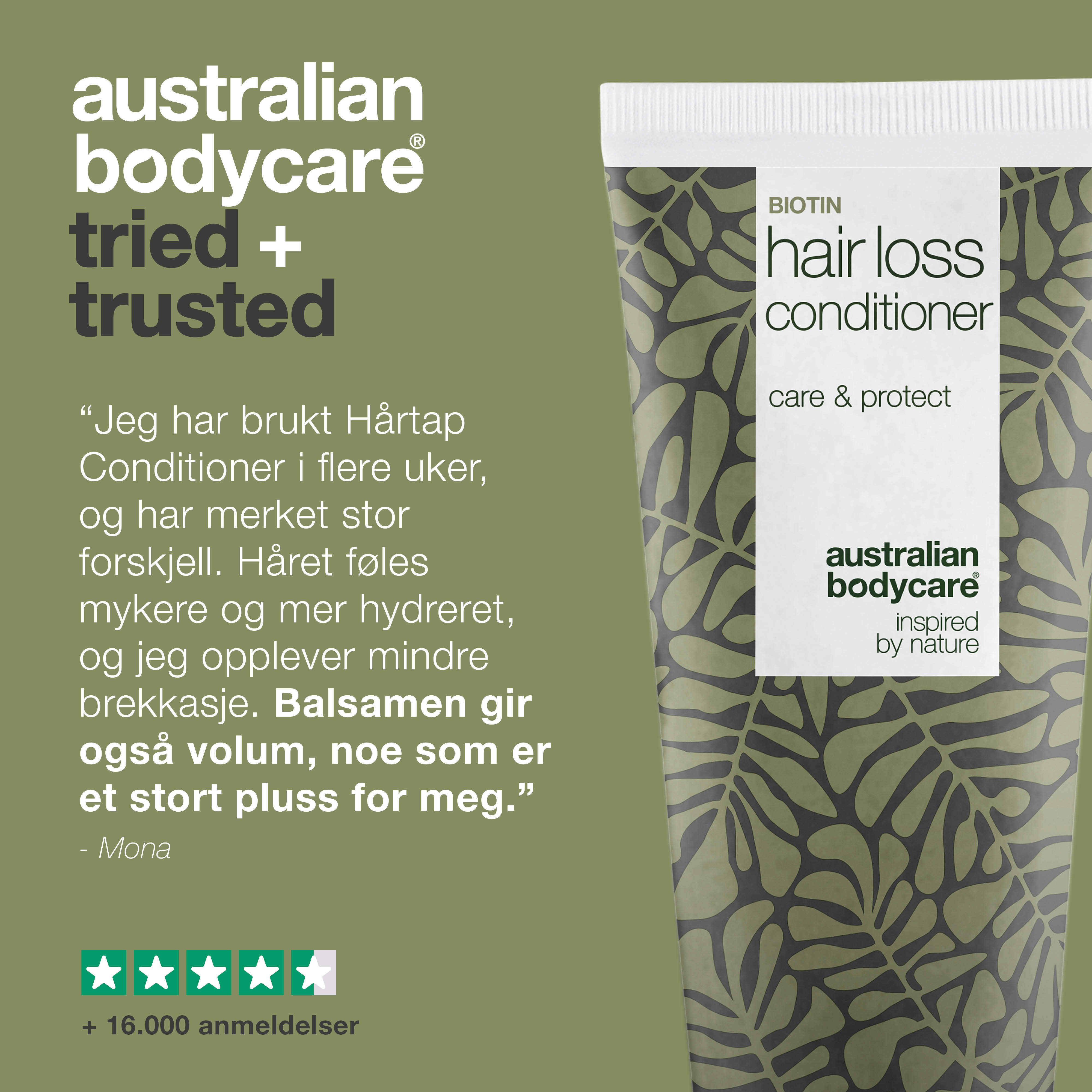Australian Bodycare Hair Loss Conditioner, 200 ml