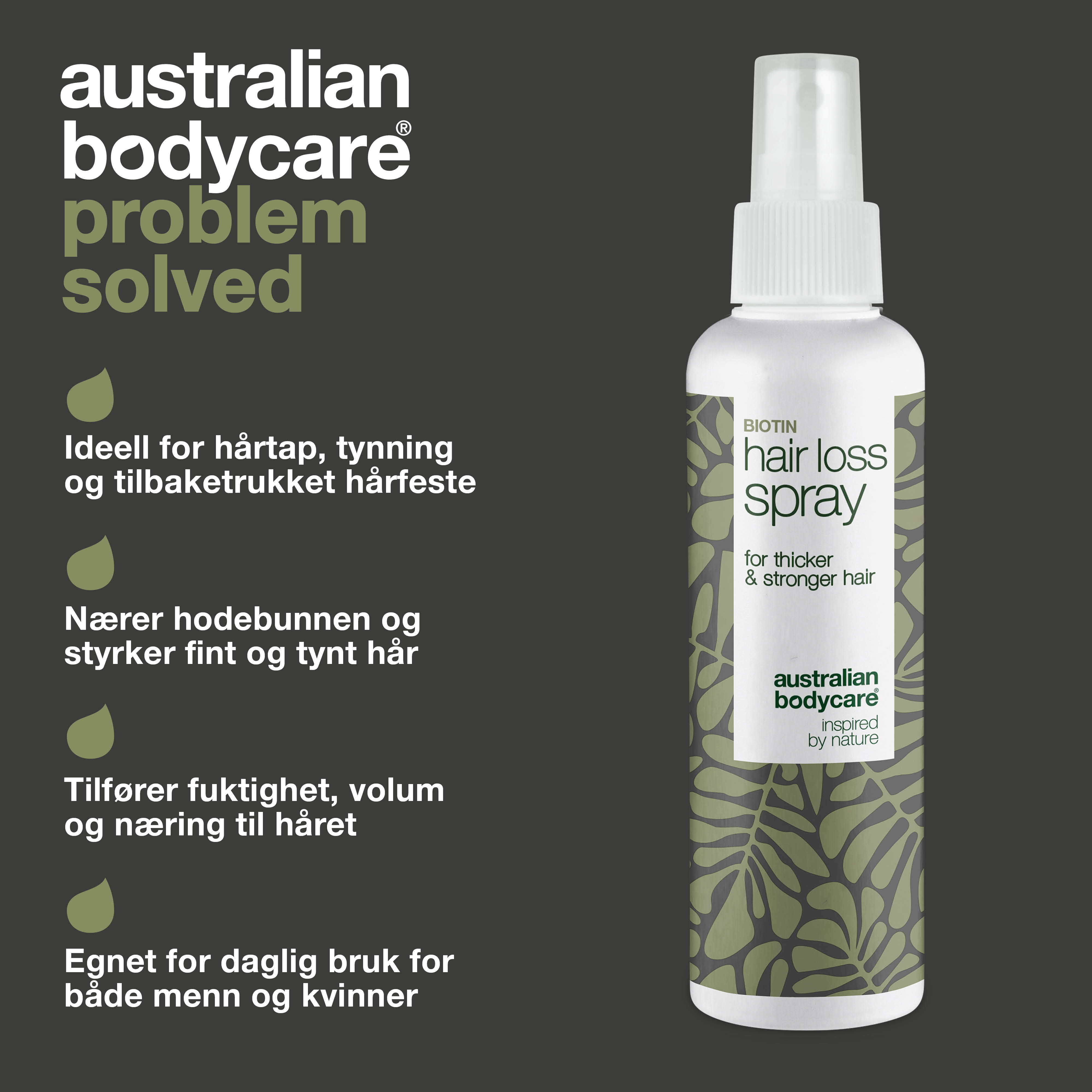 Australian Bodycare Hair Loss Spray, 150 ml