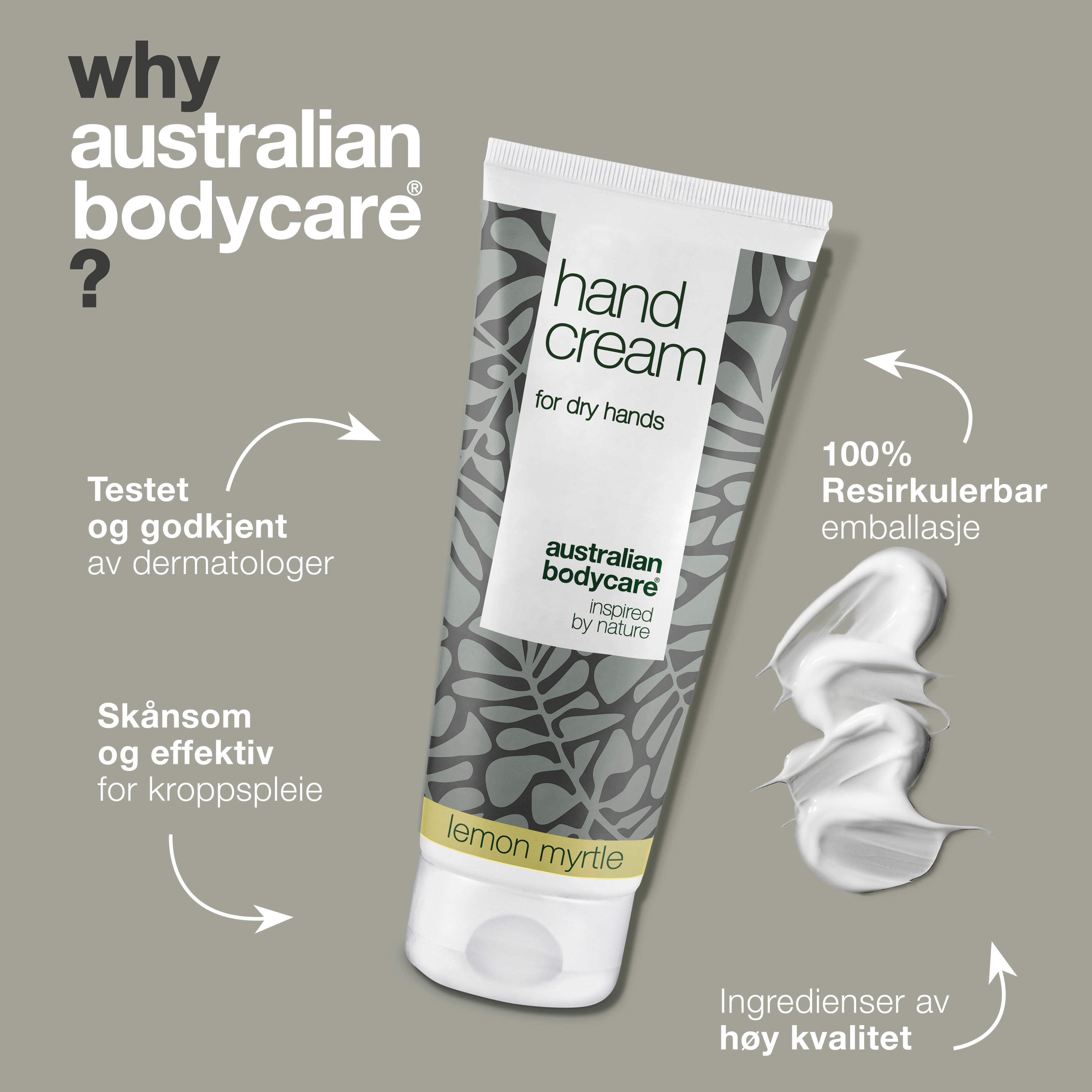 Australian Bodycare Hand Cream Lemon Myrtle, 100 ml