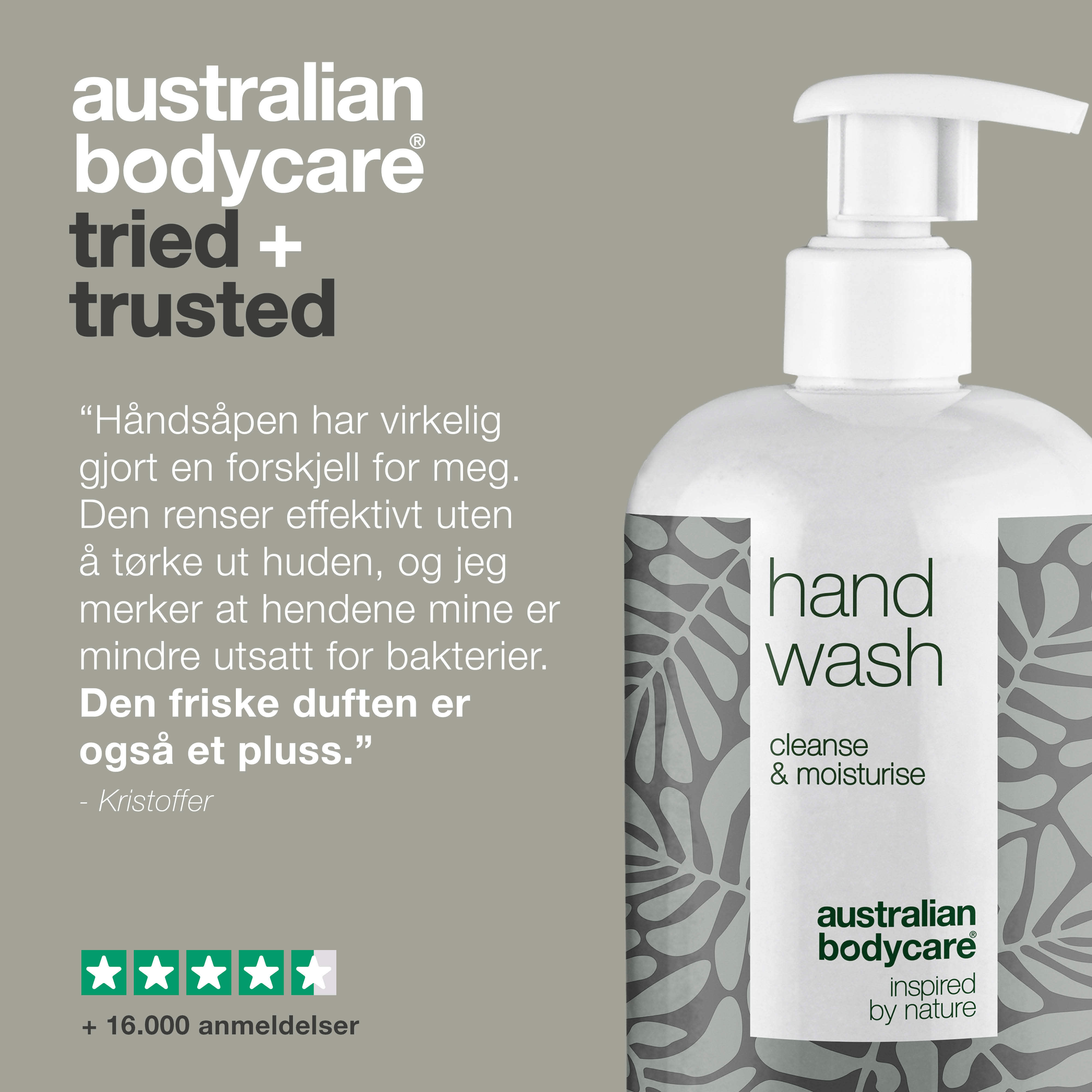 Australian Bodycare Hand Wash, 500 ml