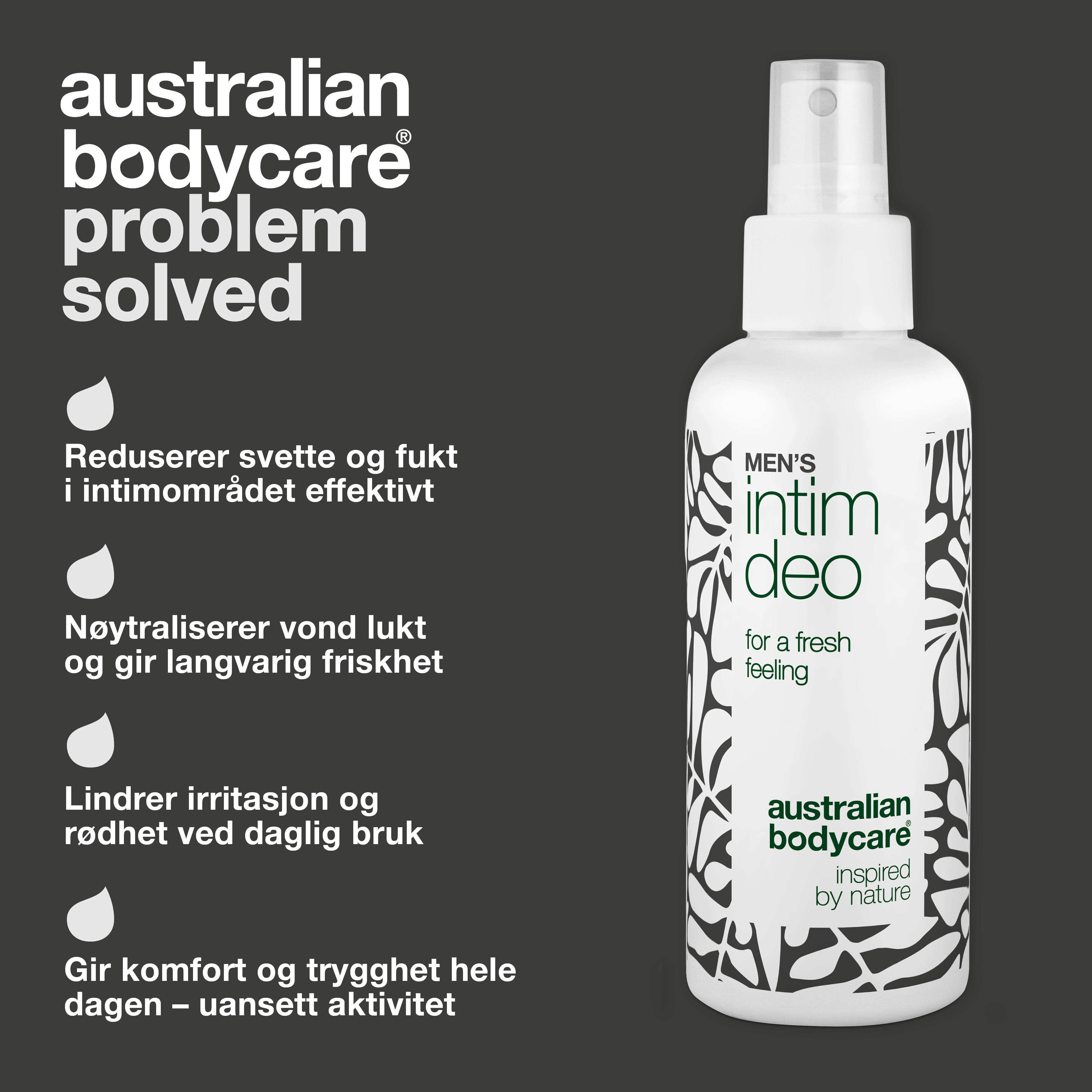 Australian Bodycare Men's Intim Deo, 100 ml