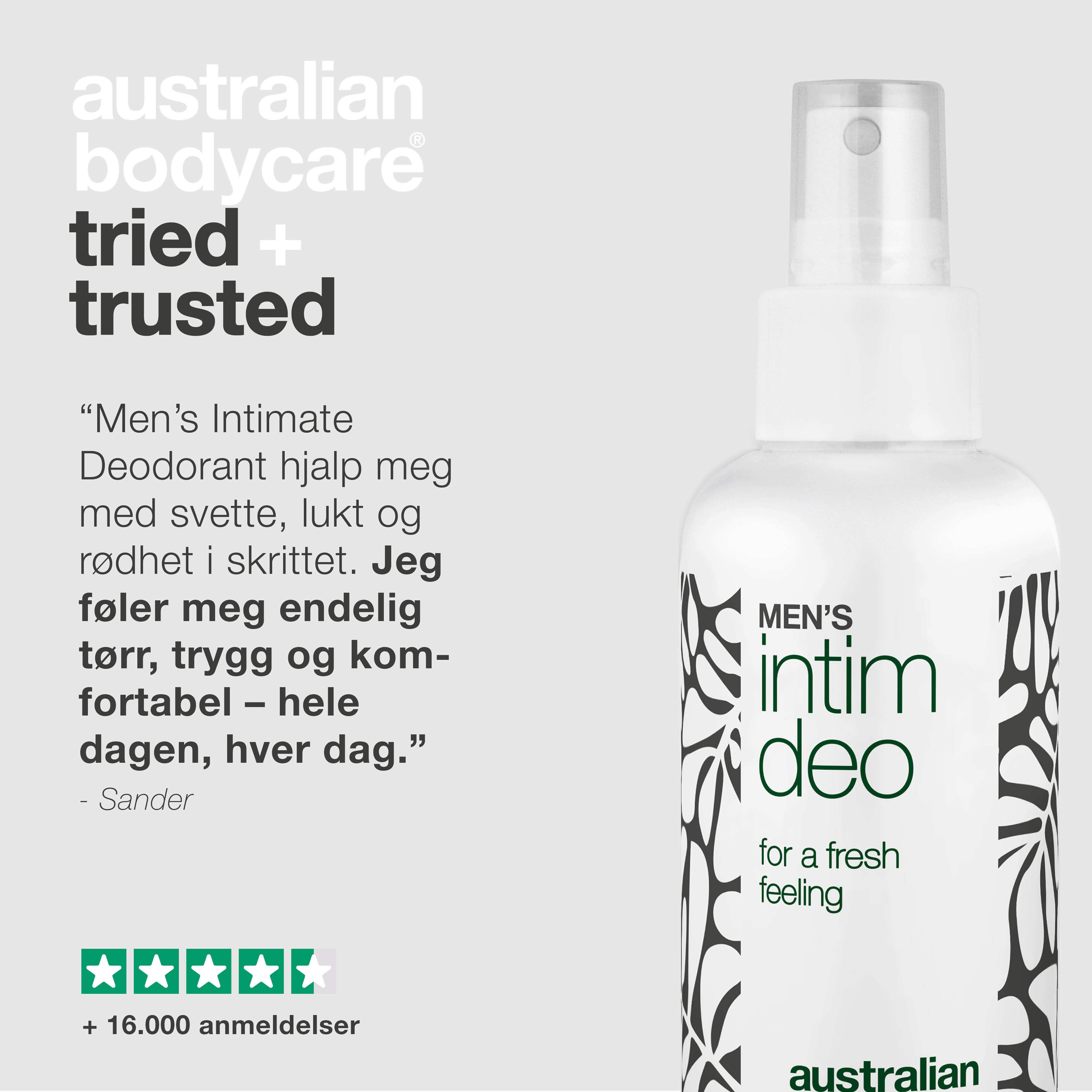 Australian Bodycare Men's Intim Deo, 100 ml
