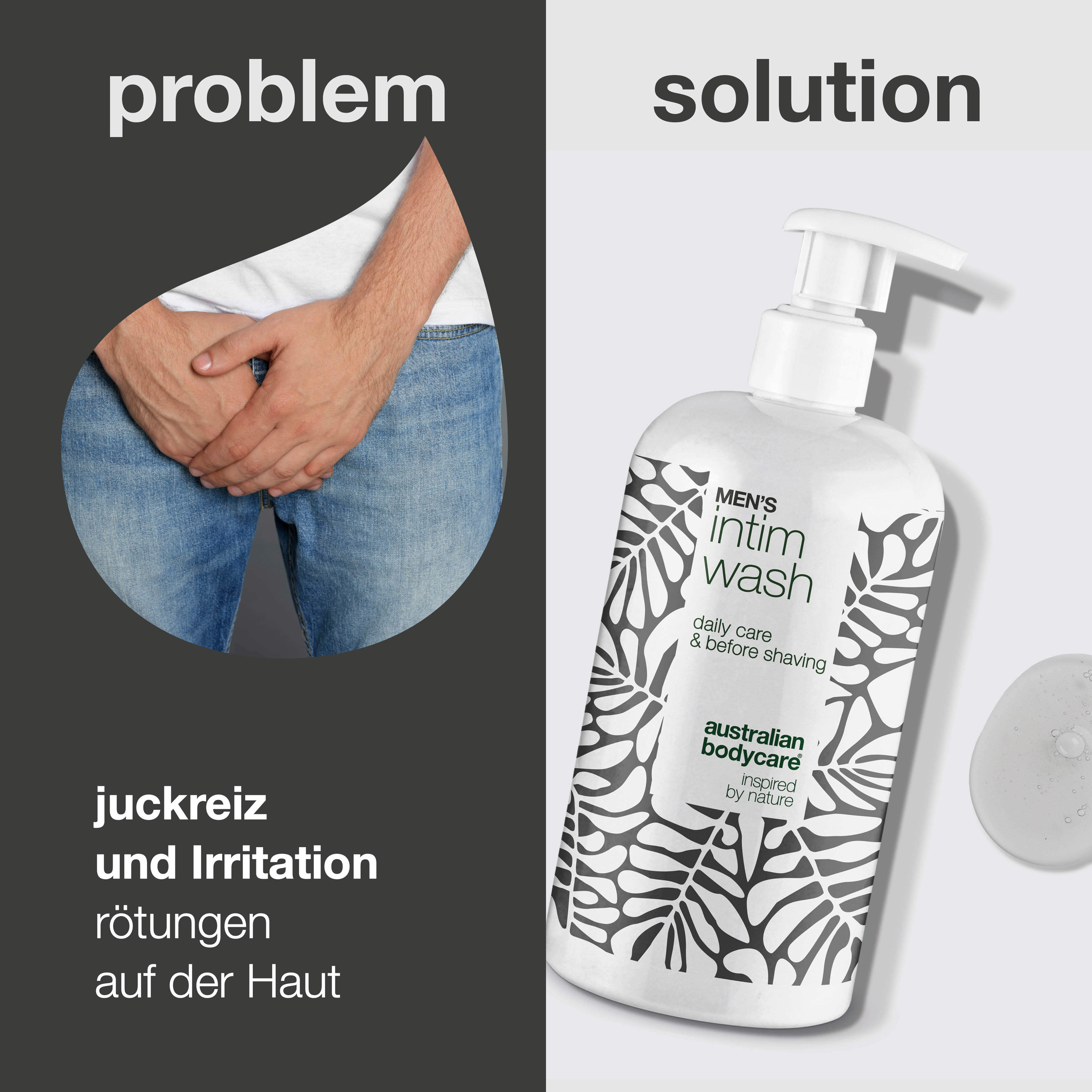 Australian Bodycare Men's Intim Wash, 500 ml