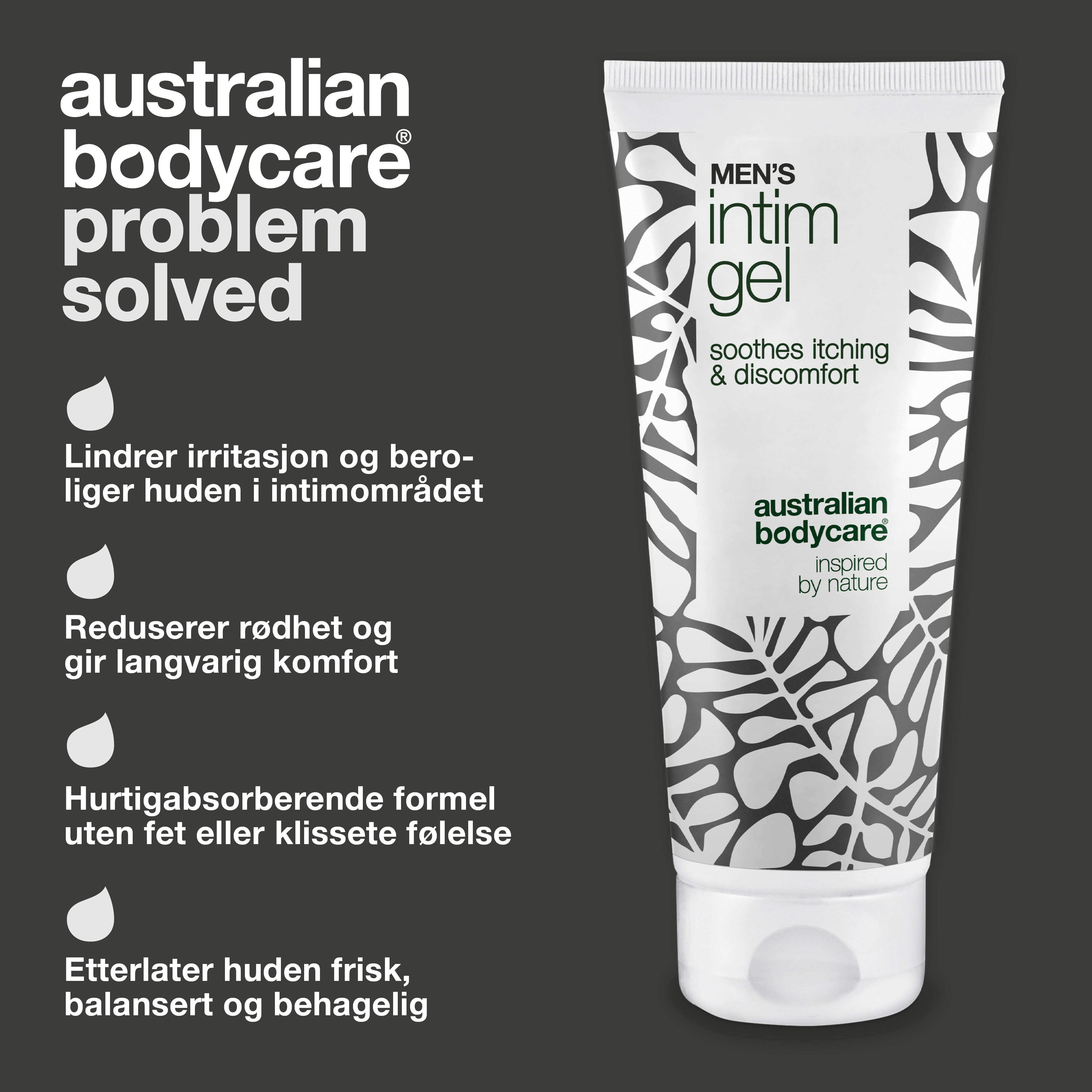 Australian Bodycare Men's Intimate Gel, 100 ml