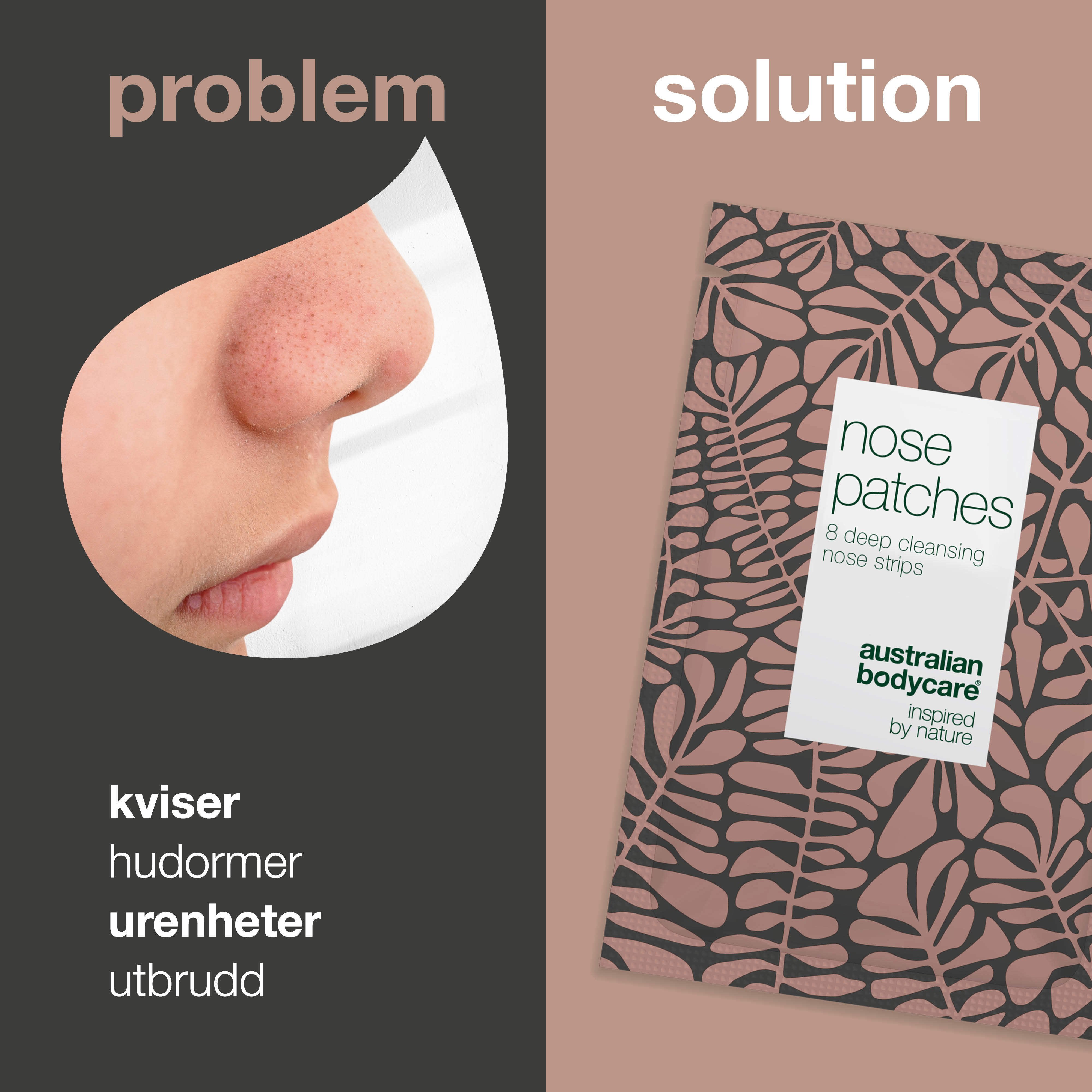 Australian Bodycare Nose patches, 8 stk.