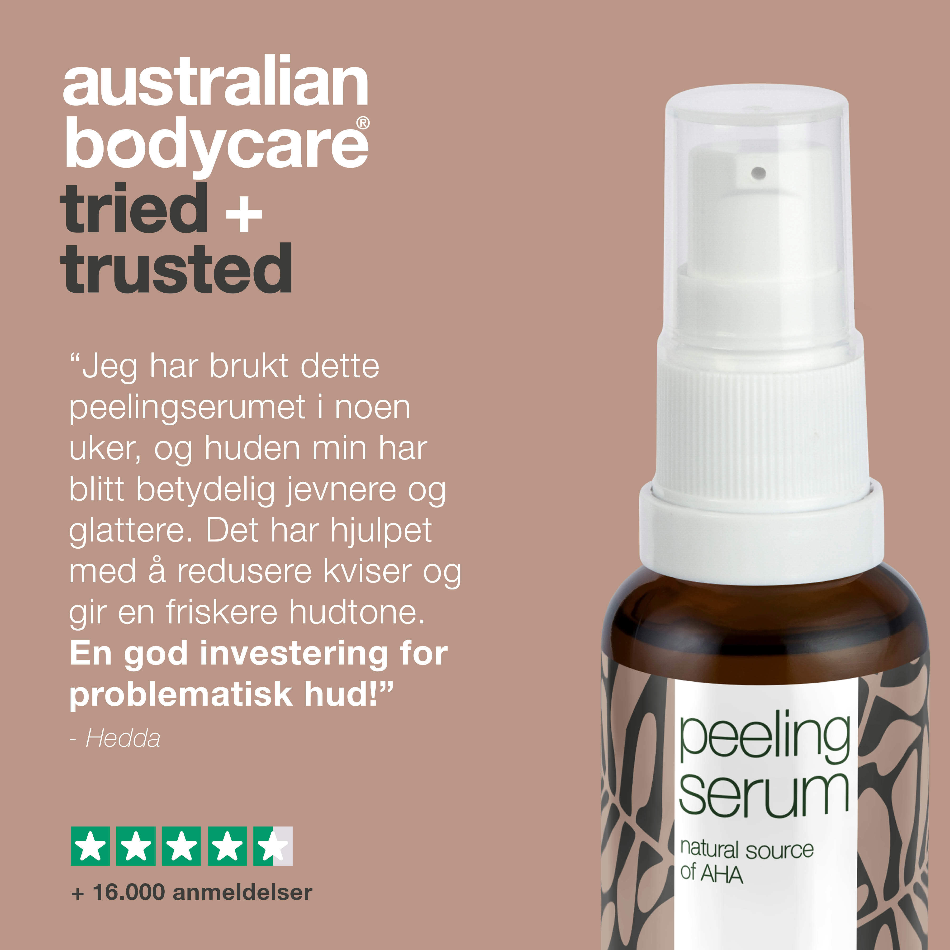Australian Bodycare Peeling Serum, 30 ml