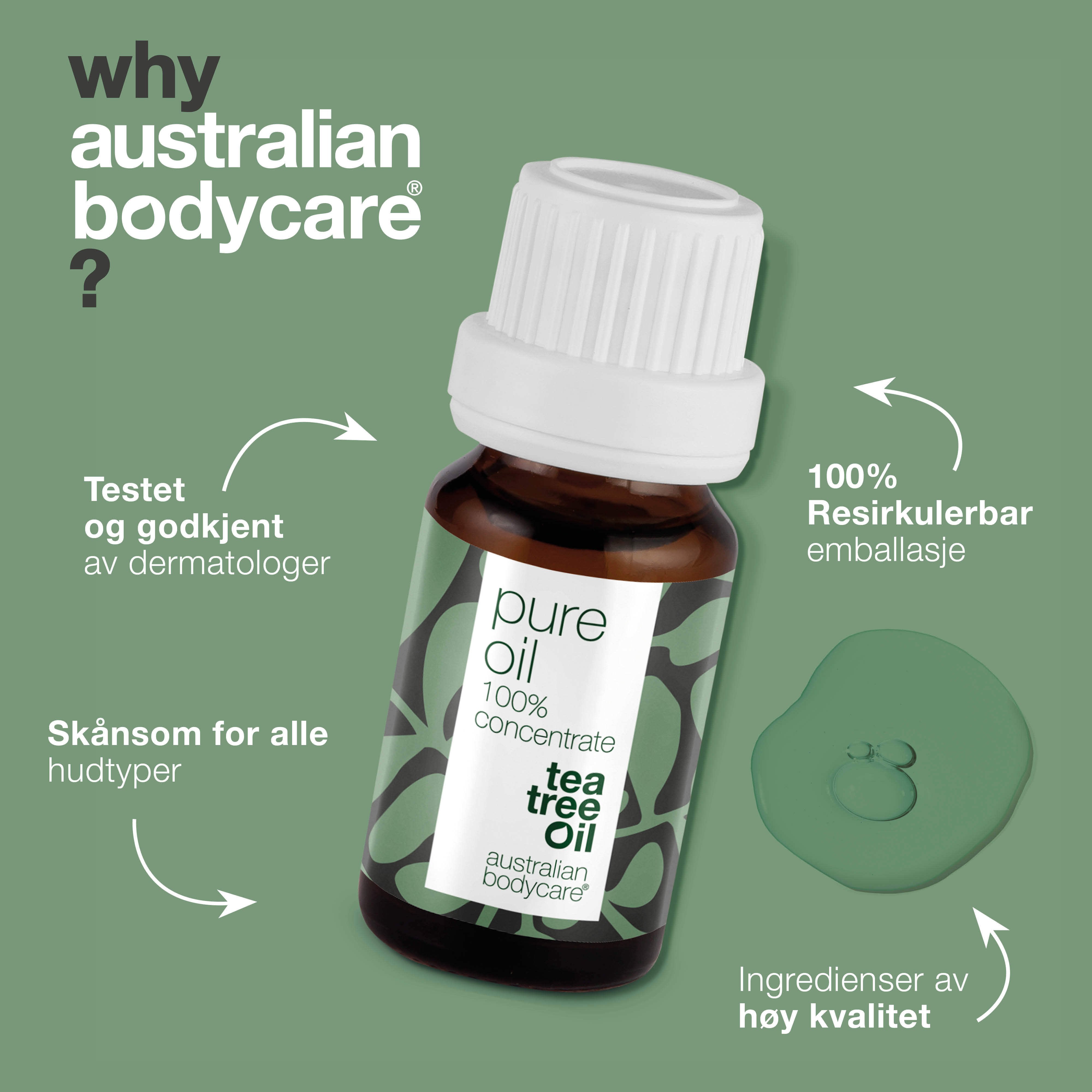Australian Bodycare Pure Oil, 10 ml